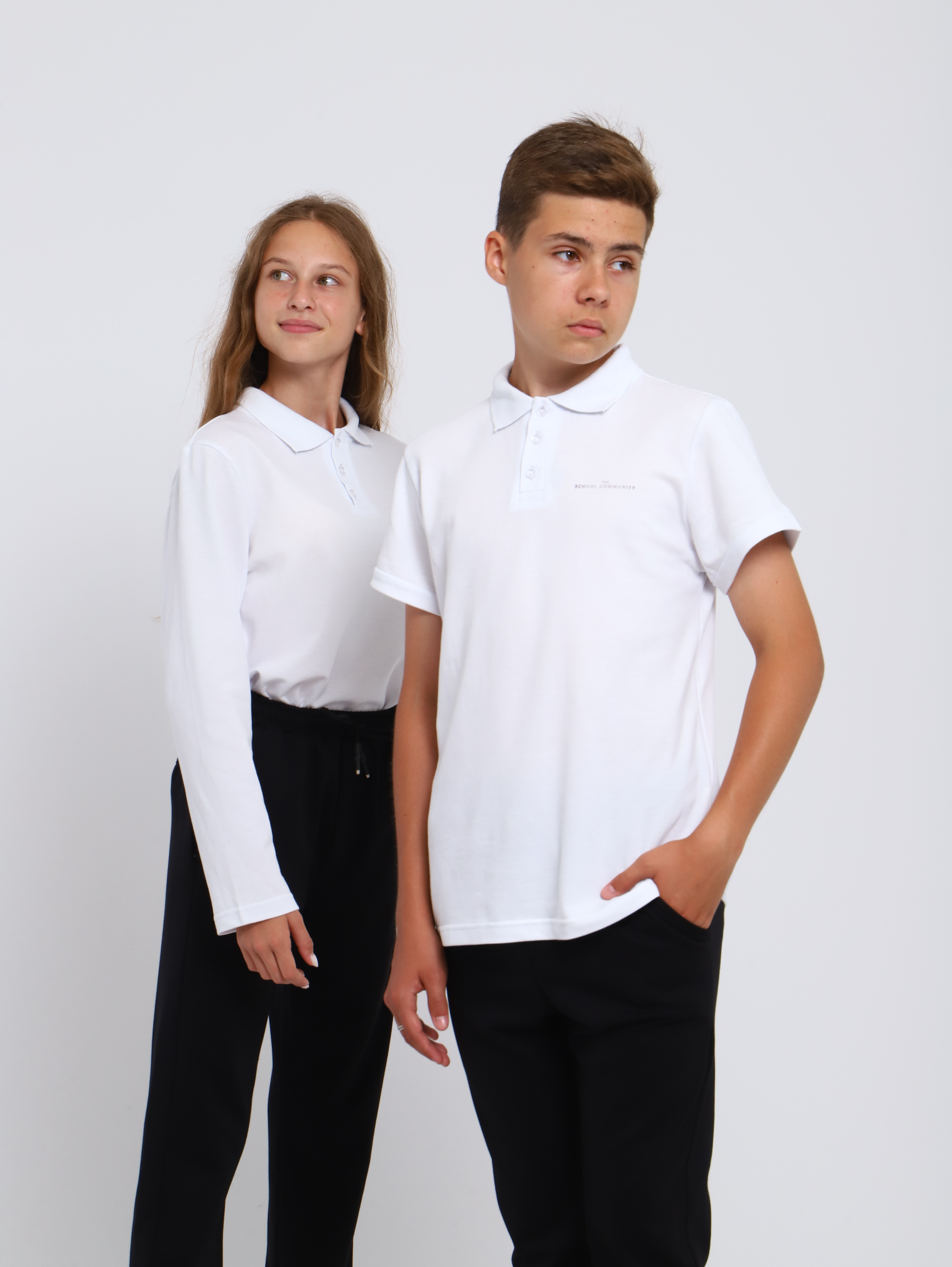 Поло ЛАДОШКИ Рубашка Михаил белый - фото 5