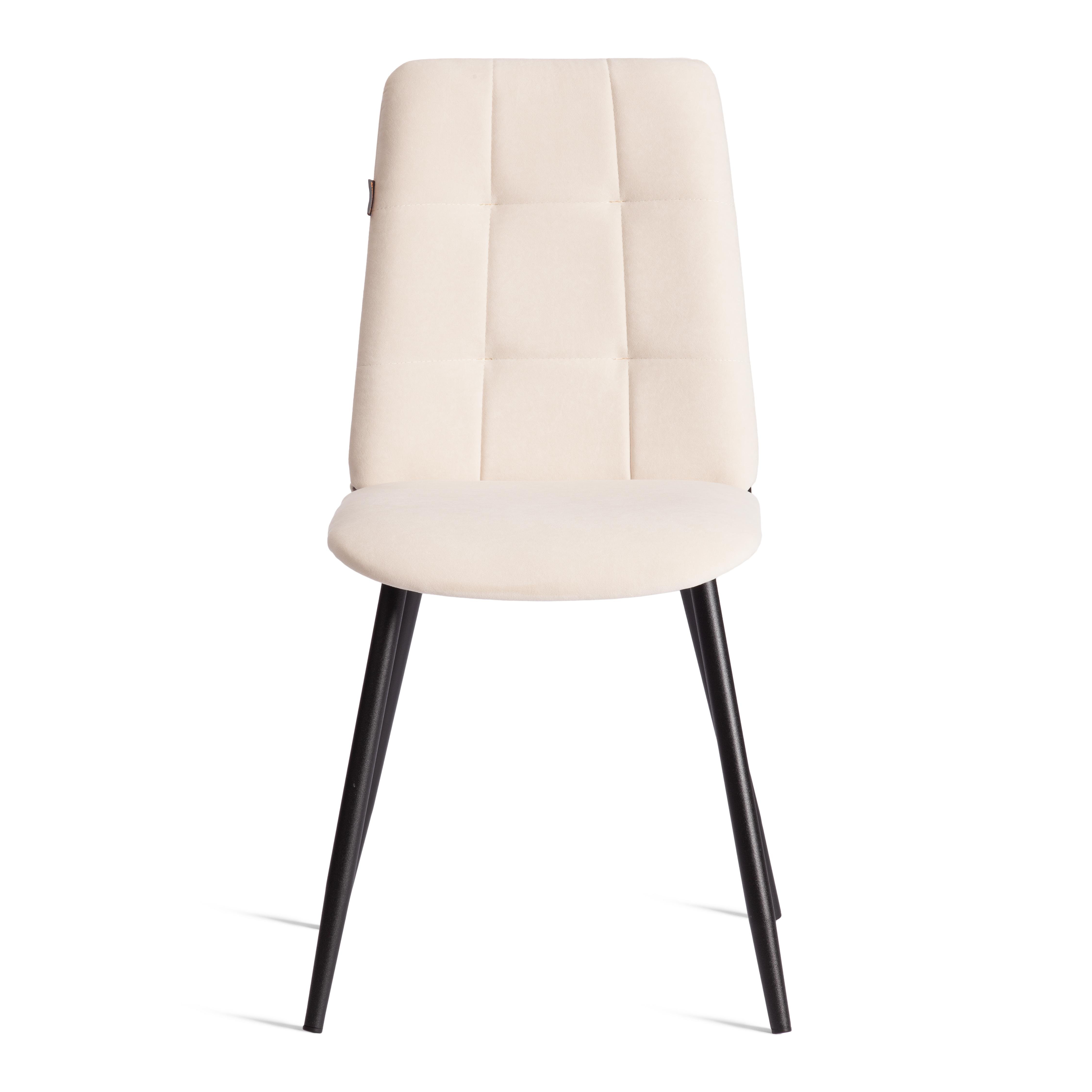 Стул TETCHAIR Asti TREND велюр, молочный - фото 7