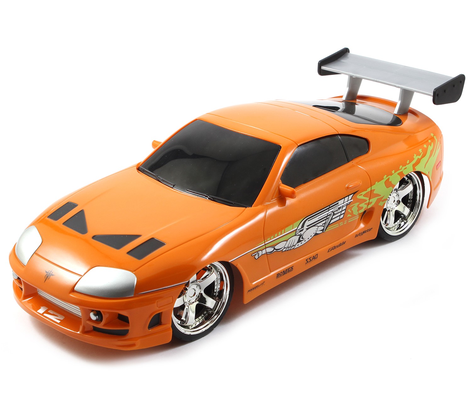 Автомобиль РУ Fast and Furious Toyota Supra-Orange 1995 1:16 - фото 3