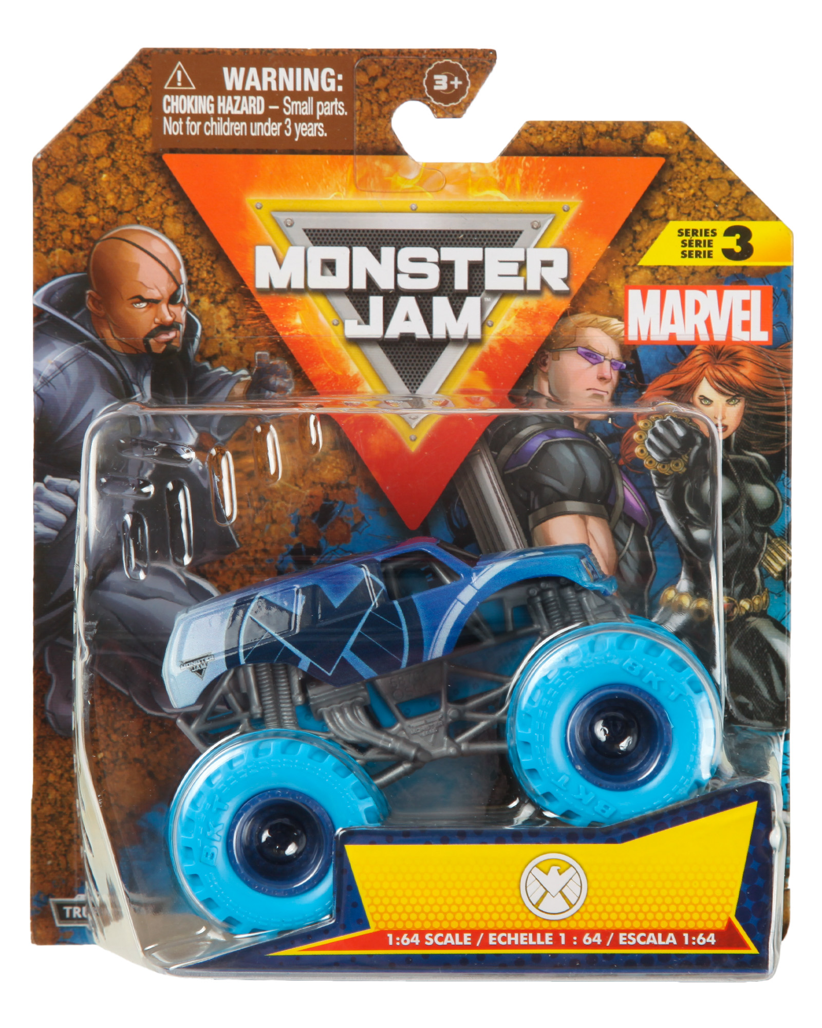 Игровой набор Monster Jam Marvel Nick Fury 6069960 - фото 7