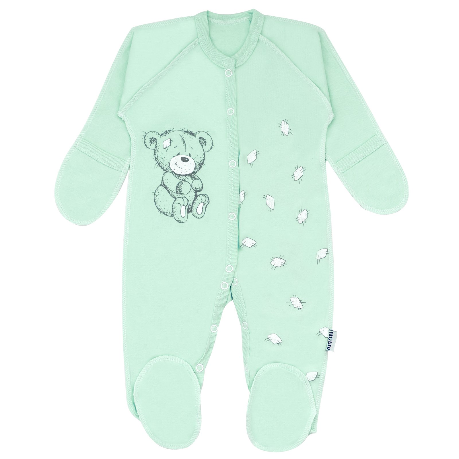 Комбинезон ОПТОВИЧКОФФ М.310.009.0.196.005 бирюзовый - фото 1