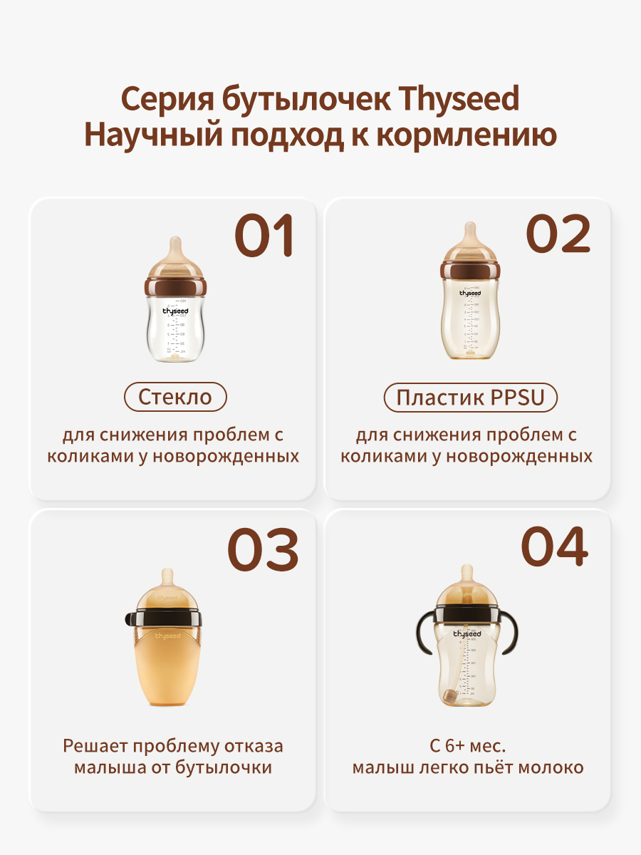 Бутылочка thyseed 160 мл - фото 7
