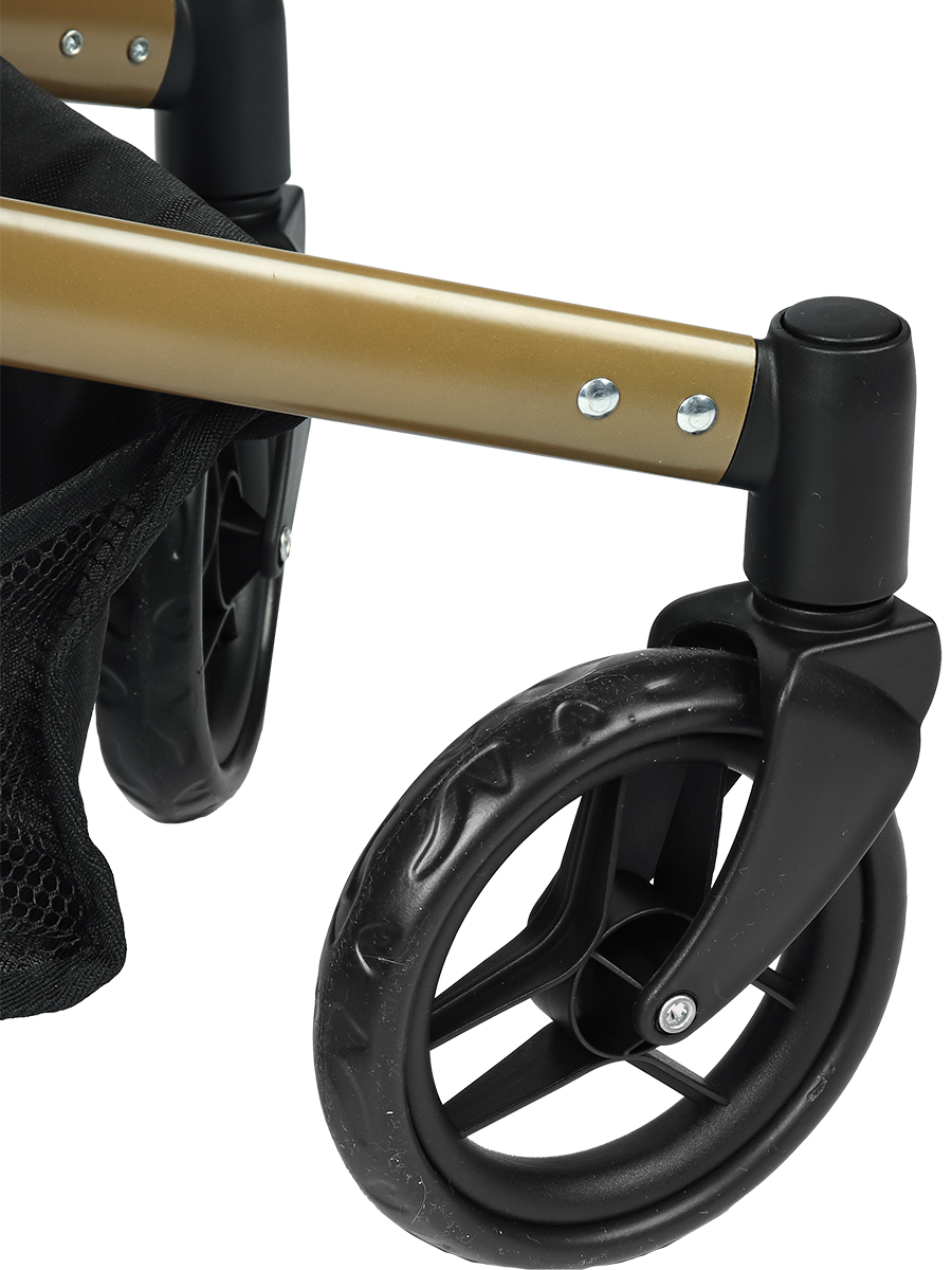 Коляска-трансформер для кукол Рыжий кот 9695-GN - фото 6