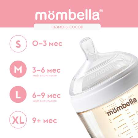 Набор для кормления Mombella Anti-Colic 210 мл