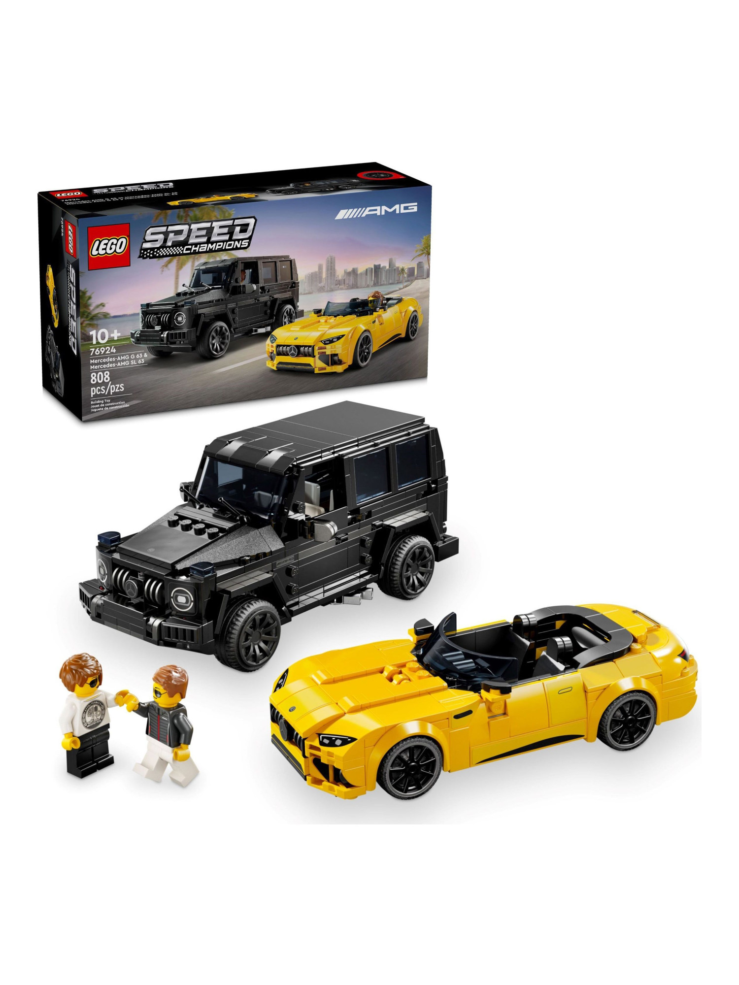 Конструктор LEGO Speed Champions Mercedes-AMG G 63 808 дет. - фото 2