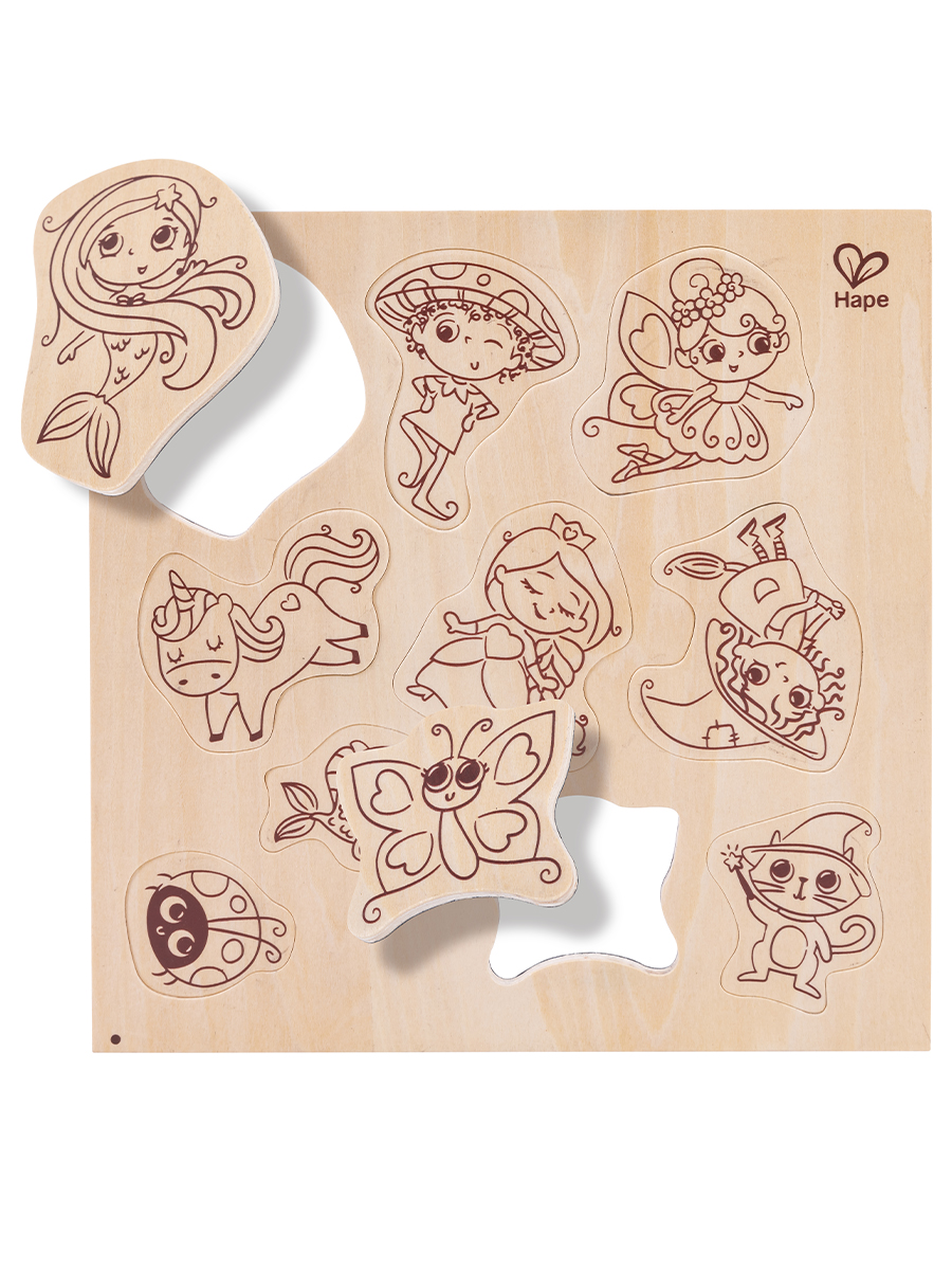 Набор для рисования Hape Магнитные персонажи - фото 3