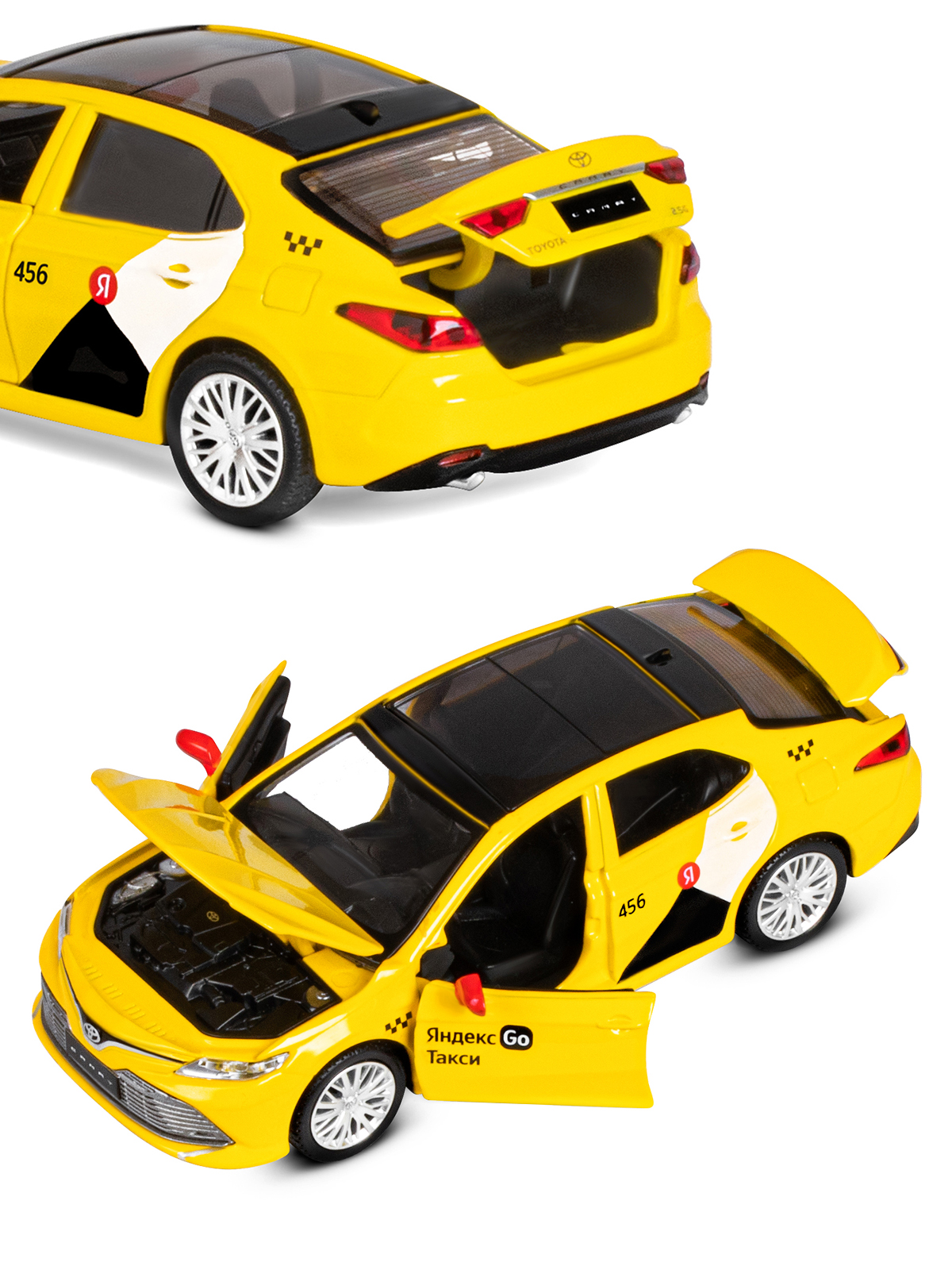 Автомобиль Яндекс GO Toyota Camry Такси озвучено Алисой 1:34 JB1251482 - фото 12