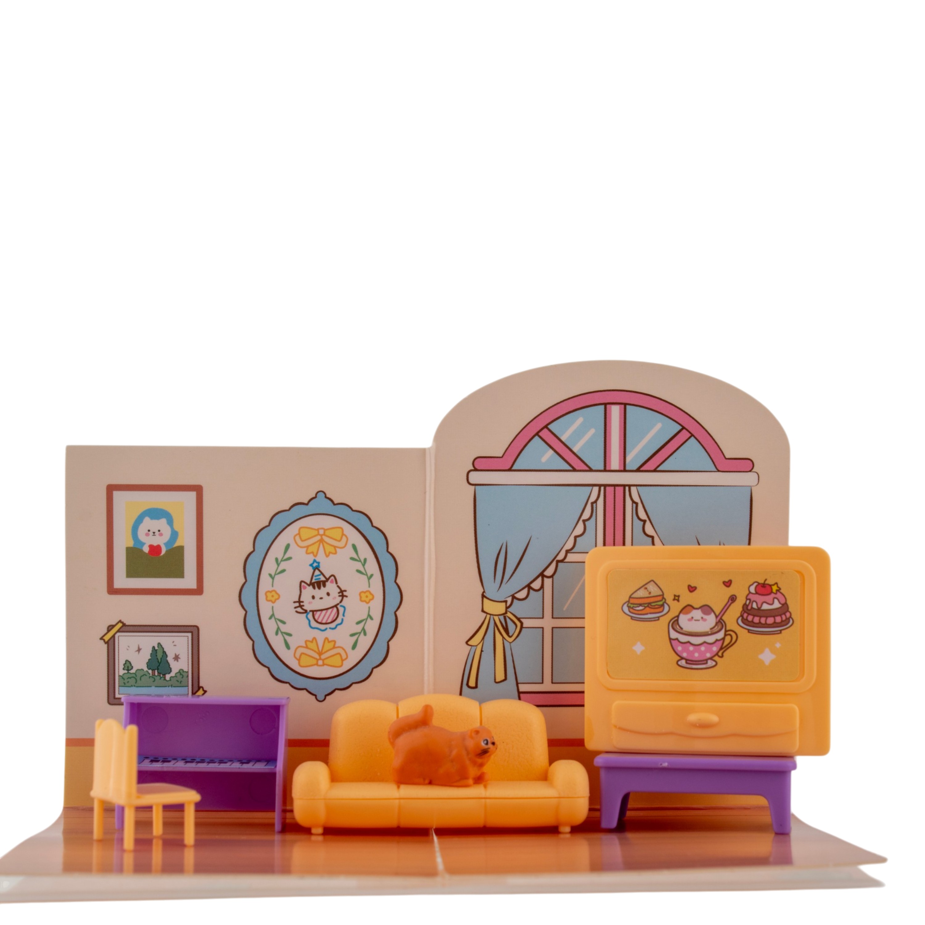 Конструктор KiddiePlay Домик с котиком-сюрприз - фото 4