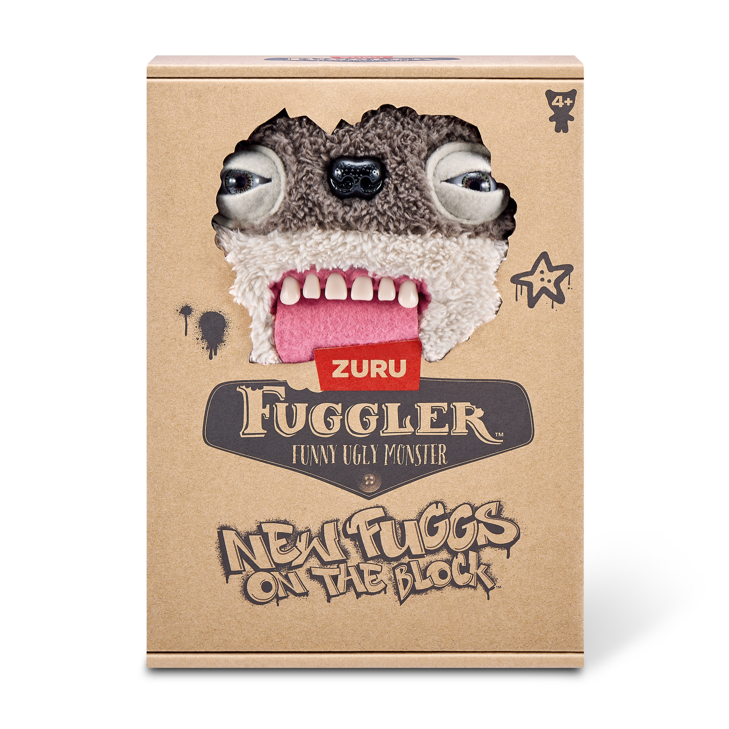 Игрушка мягкая FUGGLER Потрясный мишка Коварный сосед 24см 15713M - фото 11