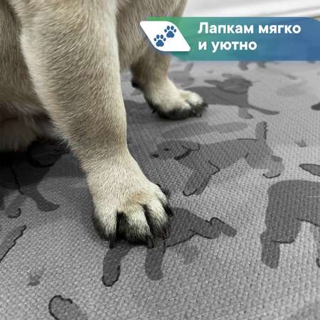 Коврик под миску VILINA для собак и кошек 50х30 см.