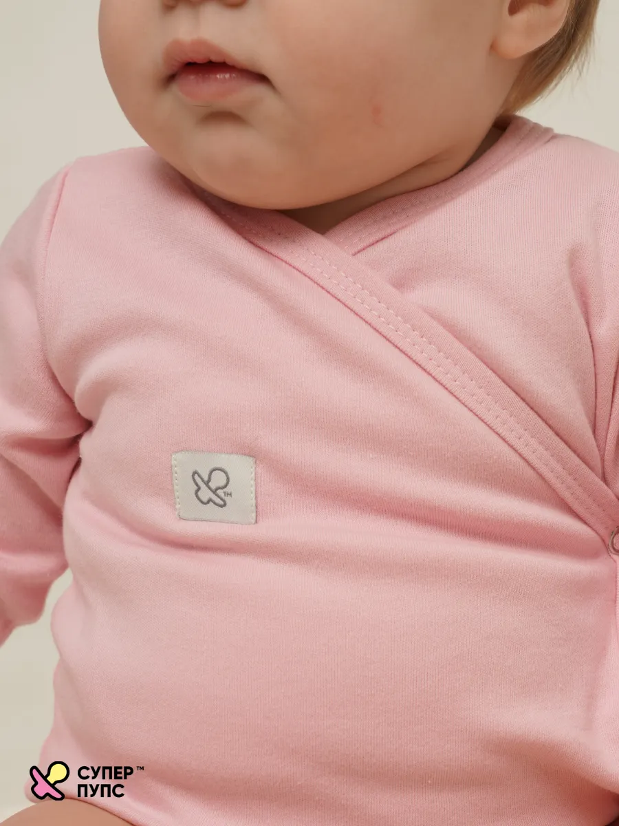 Боди 3 шт Супер Пупс нбр/3пр/бд/зап/розовыеягодки - фото 24