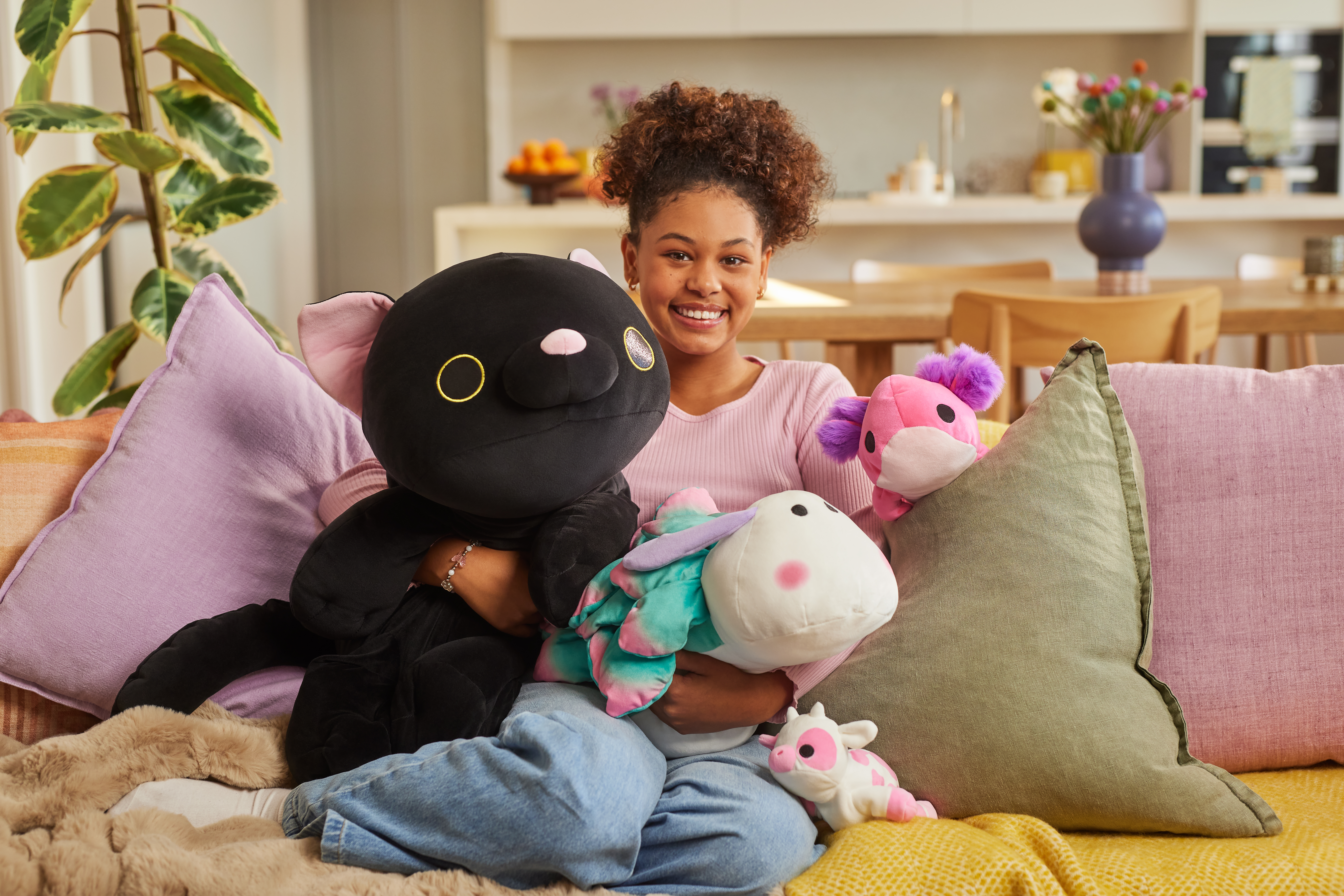 Мягкая игрушка Zuru HUG A LUMPS котик Луна - фото 7