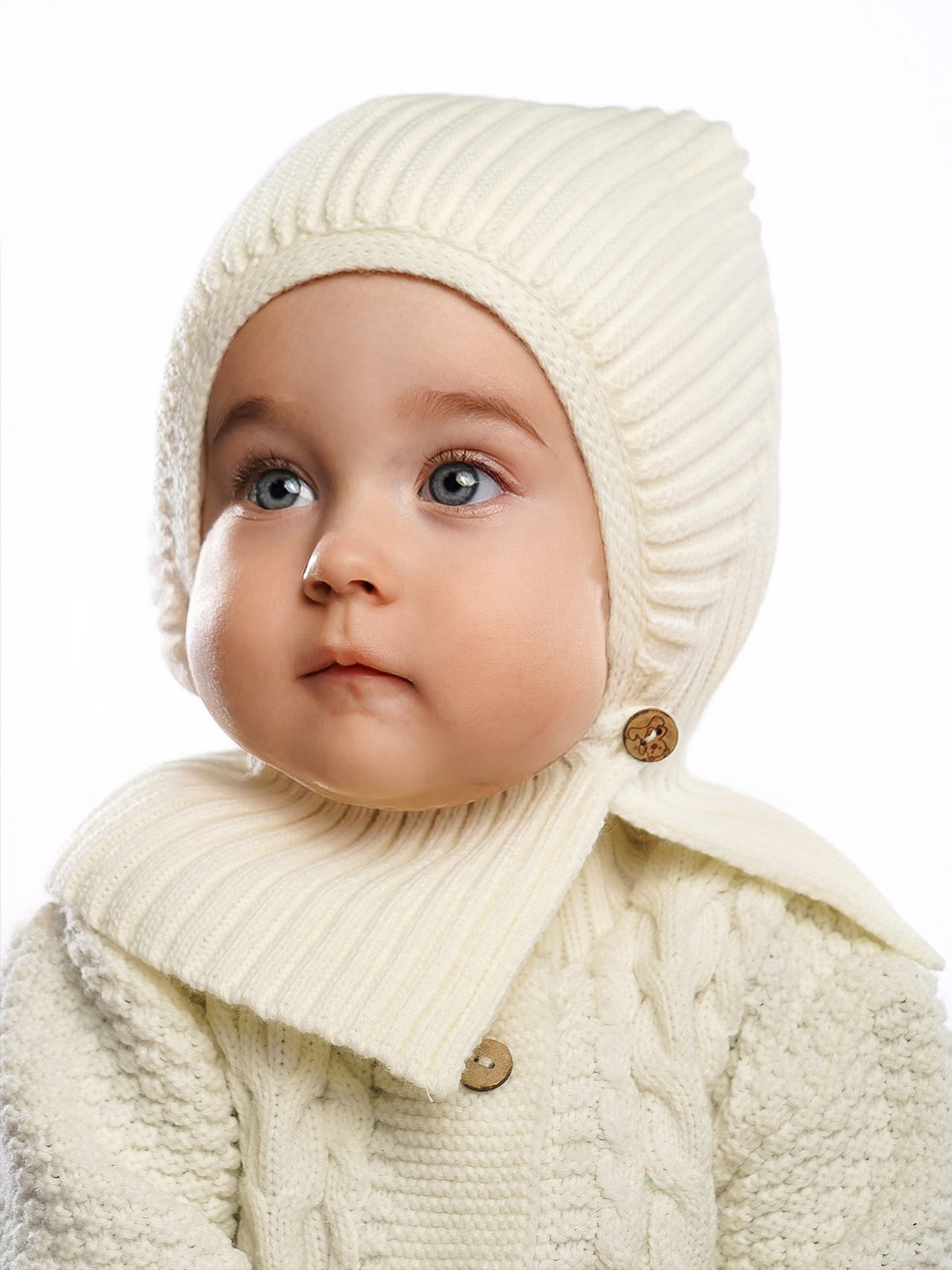 Шапка ПриКиндер U-W_22296 Цвет: Молоко - фото 15