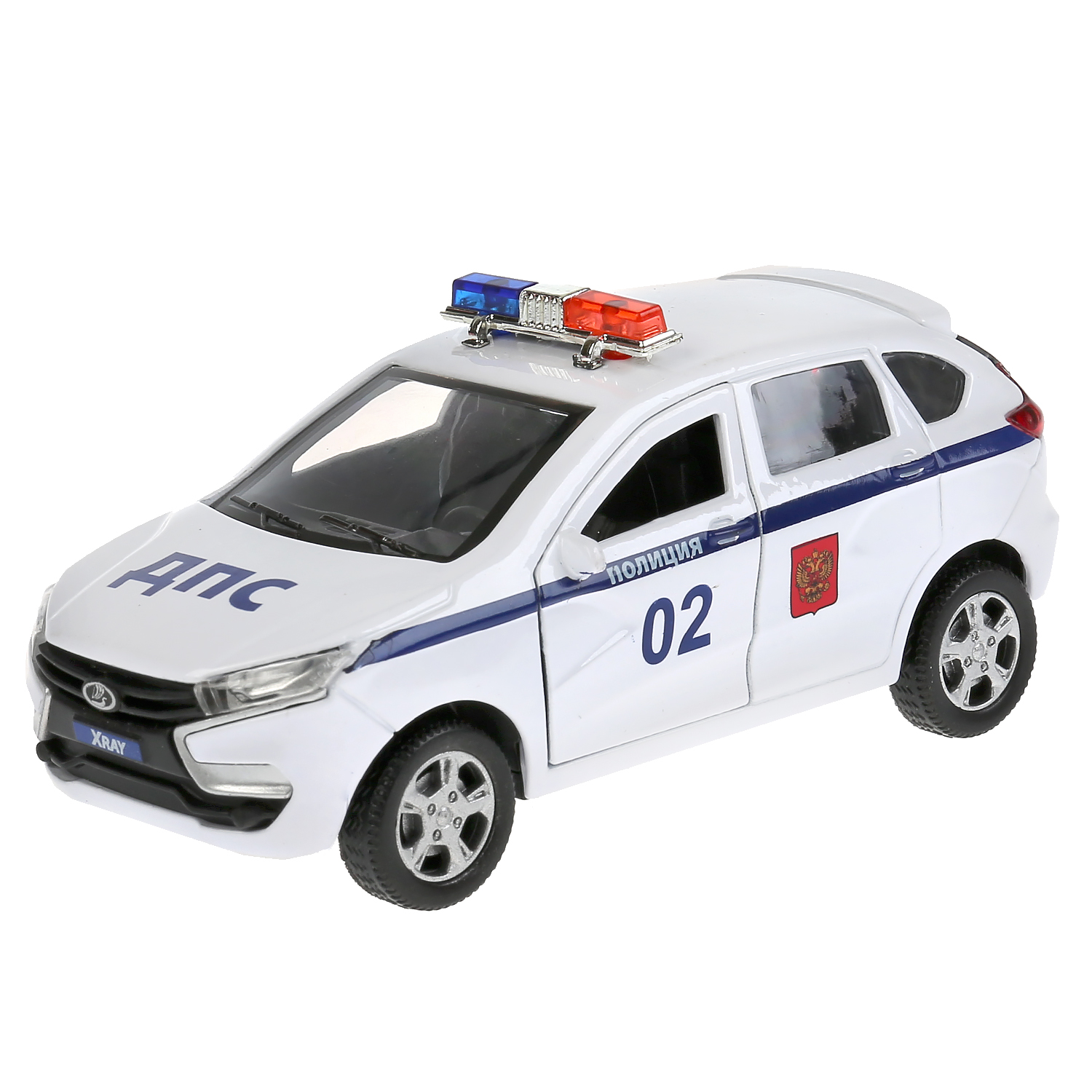 Полицейская машина Технопарк LADA XRAY 297507 - фото 1