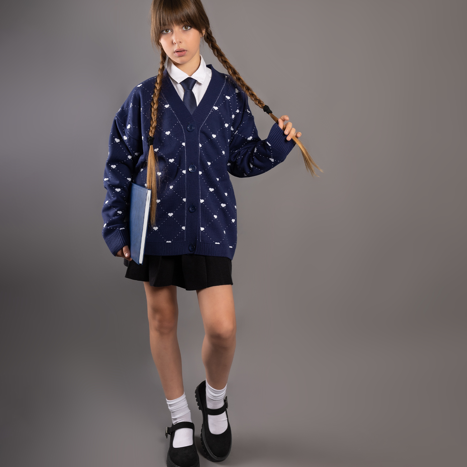 Кардиган LEO 4048С_темно-синий - фото 22