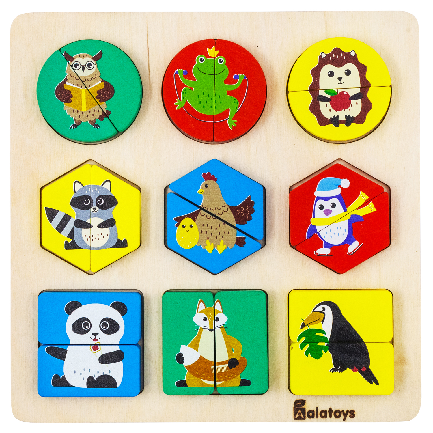 Игрушка Alatoys сортер Животные - фото 1