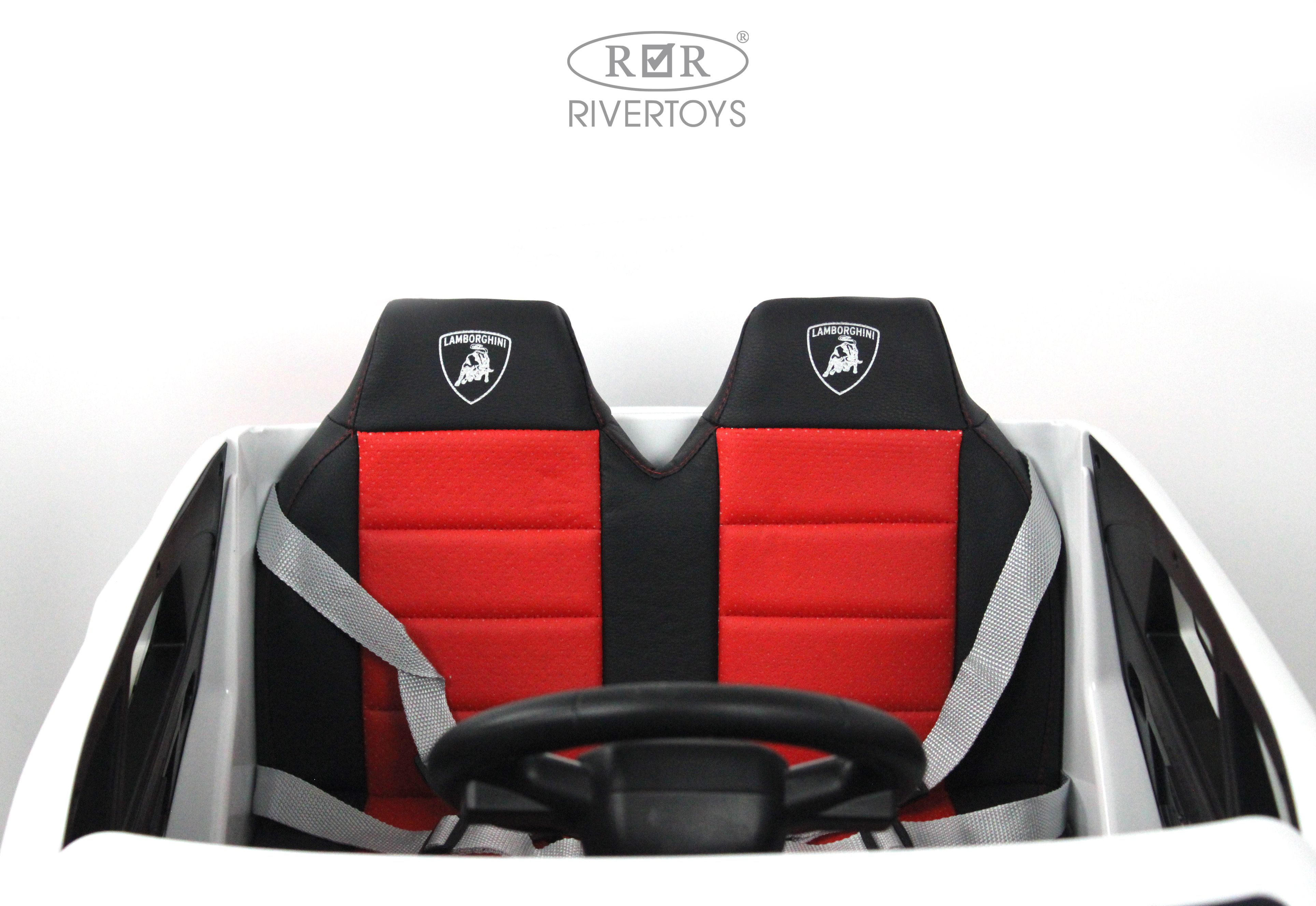 Электромобиль RIVERTOYS E777EE-WHITE С пультом ДУ - фото 22