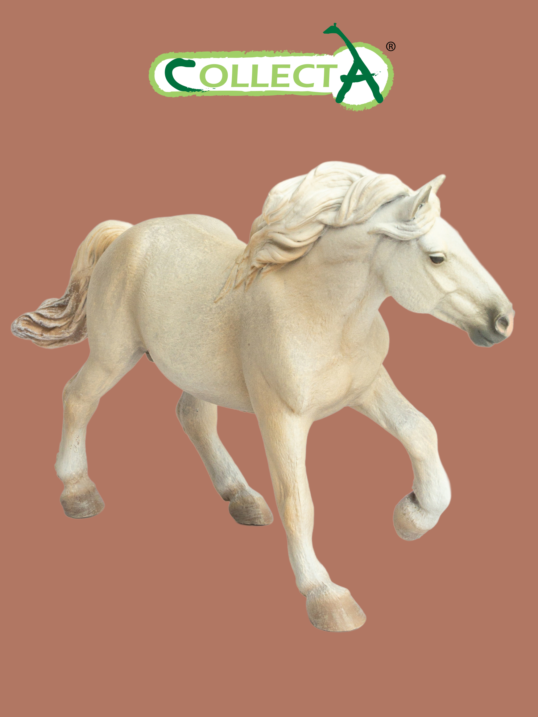 Фигурка Collecta Американская кремовая лошадь - фото 1