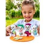 Игровой набор Hape Семья белых медведей