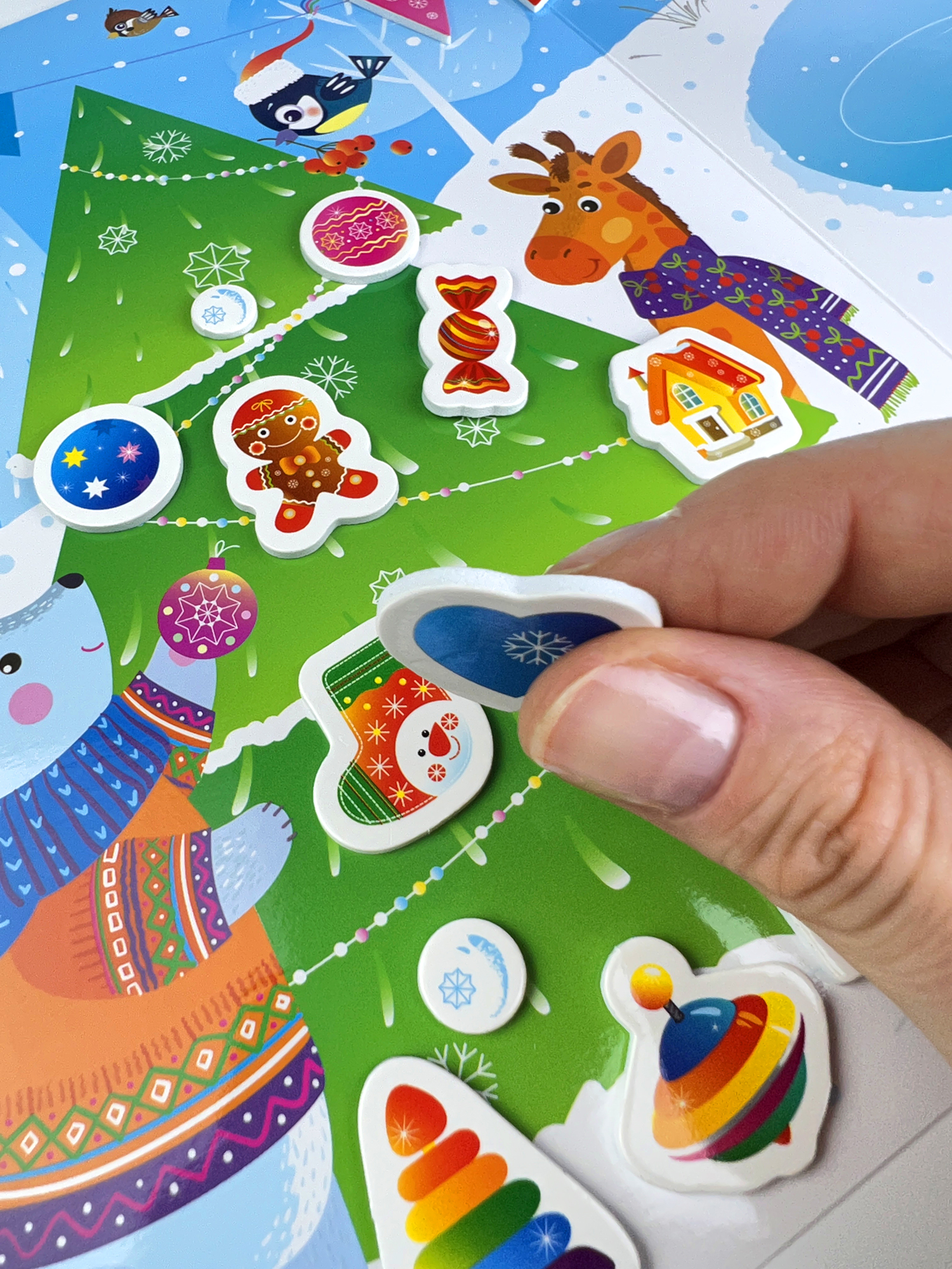 Настольная игра Дрофа-Медиа Наряди ёлочку - фото 8