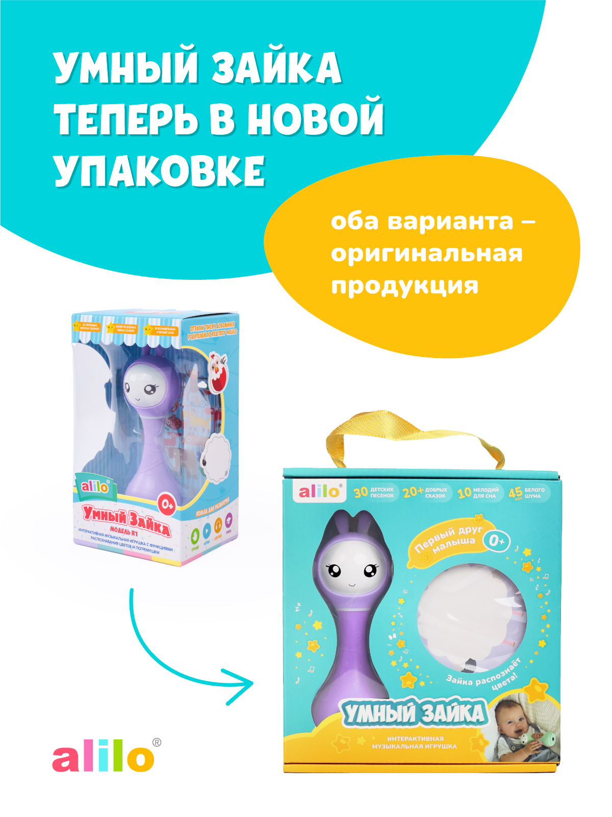 Игрушка alilo Умный зайка - фото 2