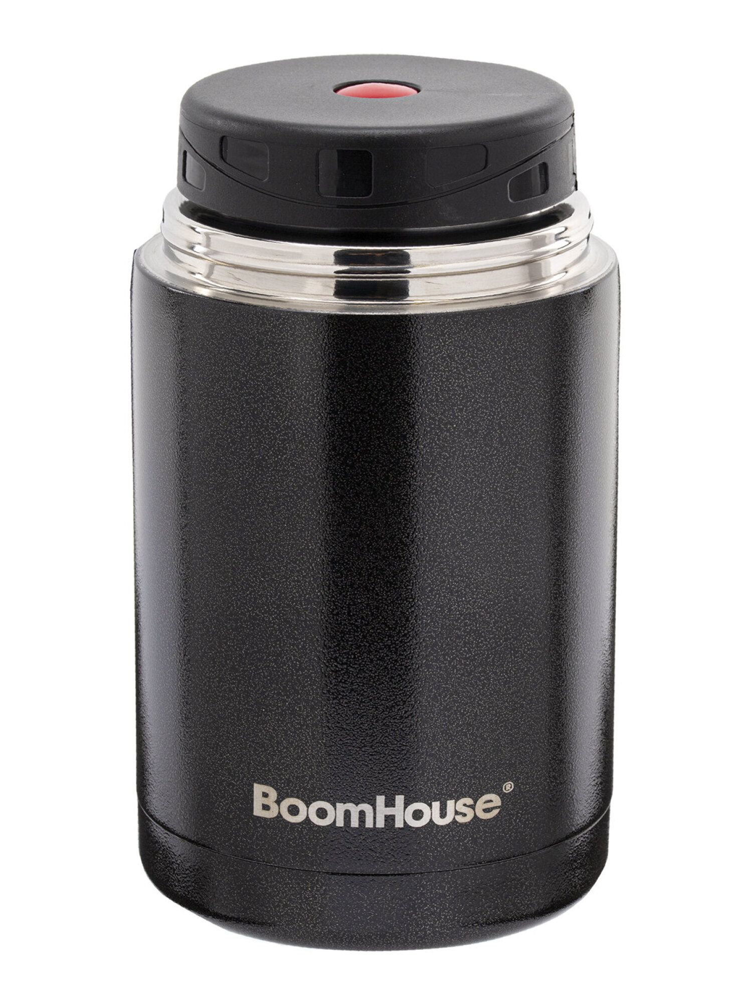 Термос BoomHouse для чая кофе еды 1 литр с широким горлом и ручкой походный - фото 15