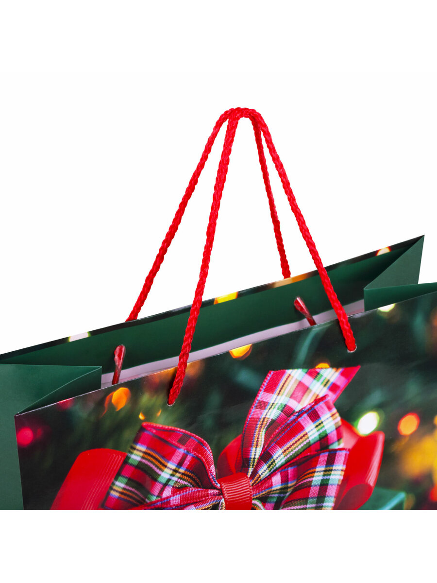 Подарочный пакет Золотая сказка новогодний для упаковки - фото 9