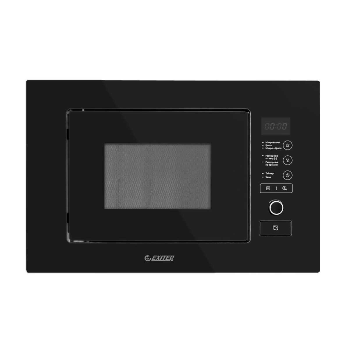 Микроволновая печь встраиваемая EXITEQ EXM-108 black - фото 1