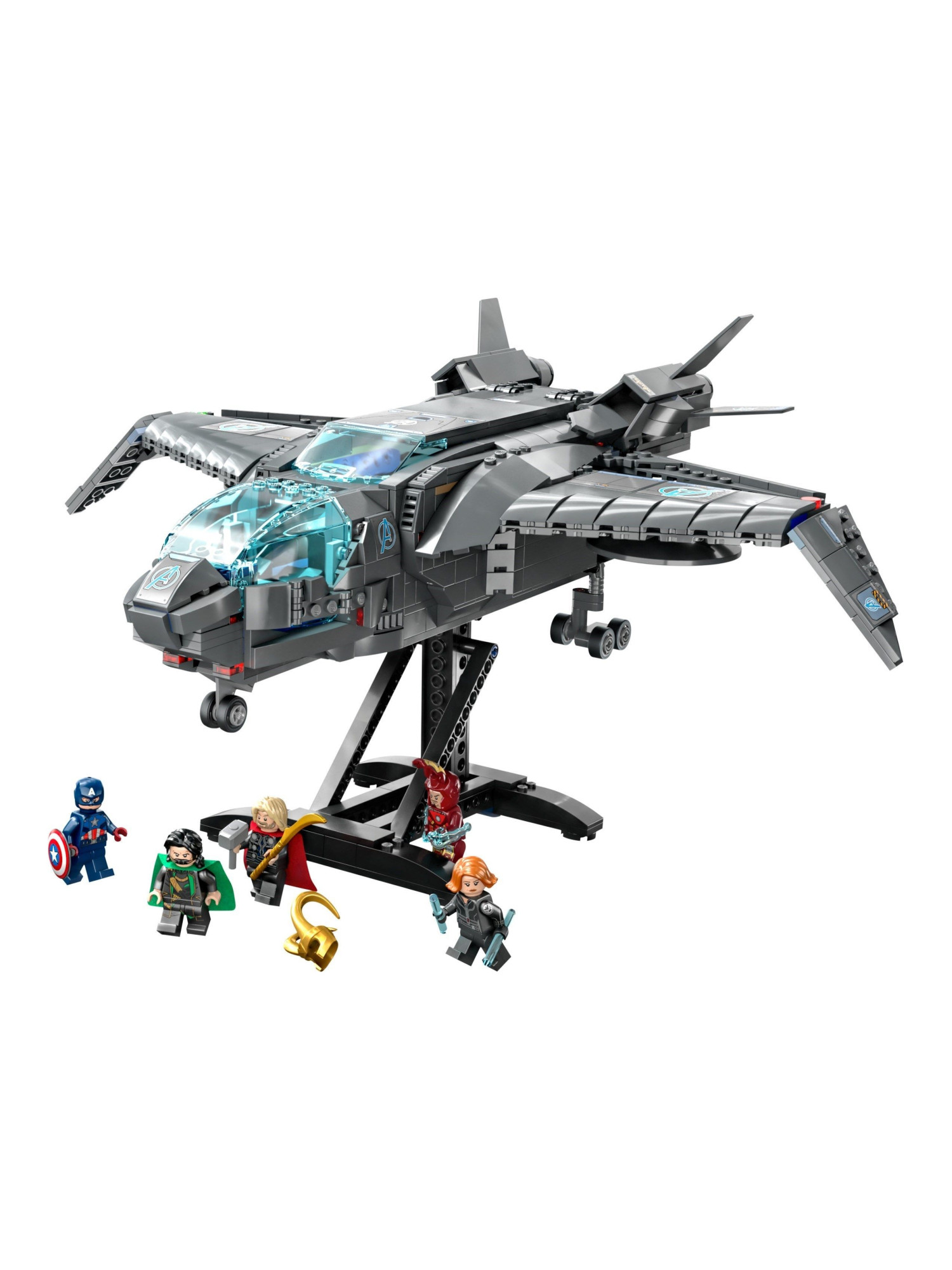 Конструктор LEGO Marvel Super Heroes Квинджет Мстителей 795 дет. - фото 10