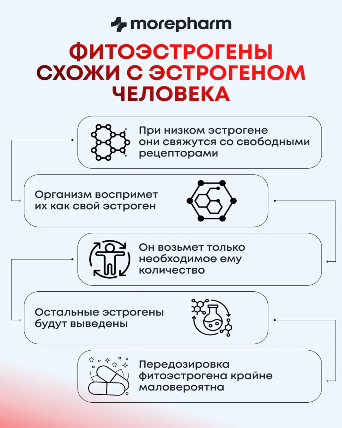 БАД morepharm Цимицифуга фитоэстроген при климаксе и менопаузе - фото 8