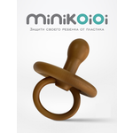 Пустышка MinikOiOi силикон ортодонтическая от 0 мес. 1 шт.