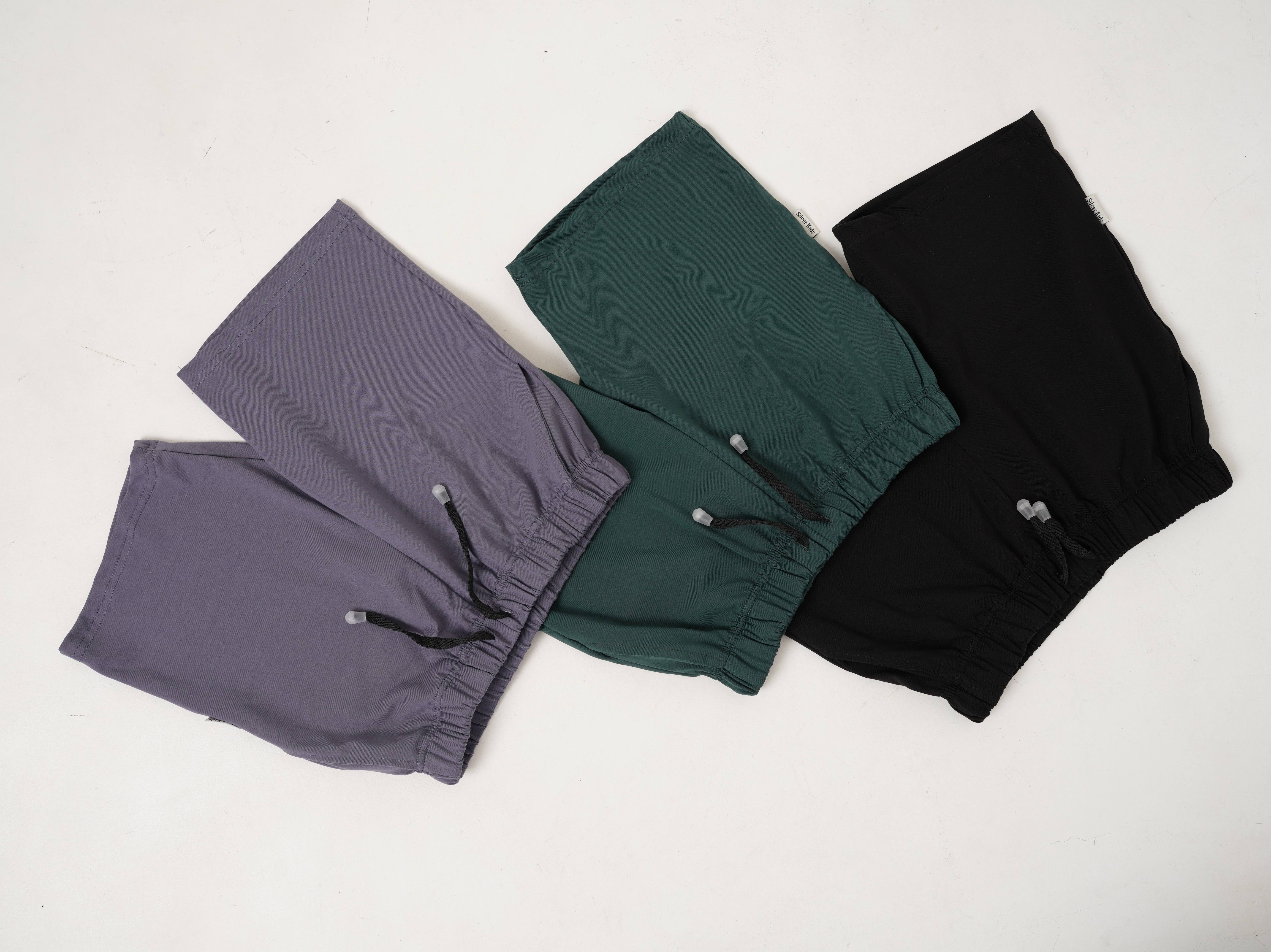 Шорты 3 шт Супер Пупс 3пр/шорты/черный/тмнсерый/тмнзеленый - фото 1