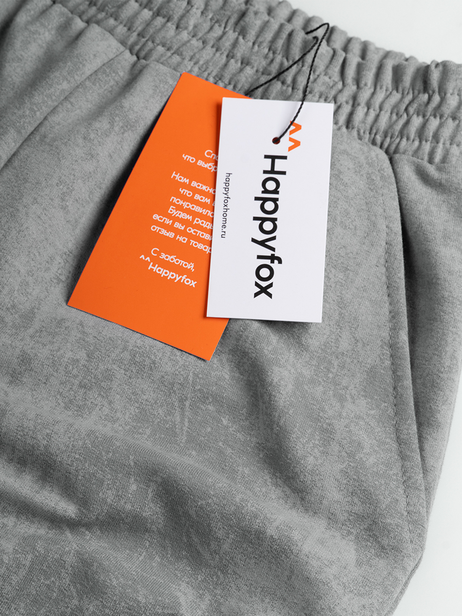 Брюки HappyFox HF070SPвинтаж.серый - фото 11