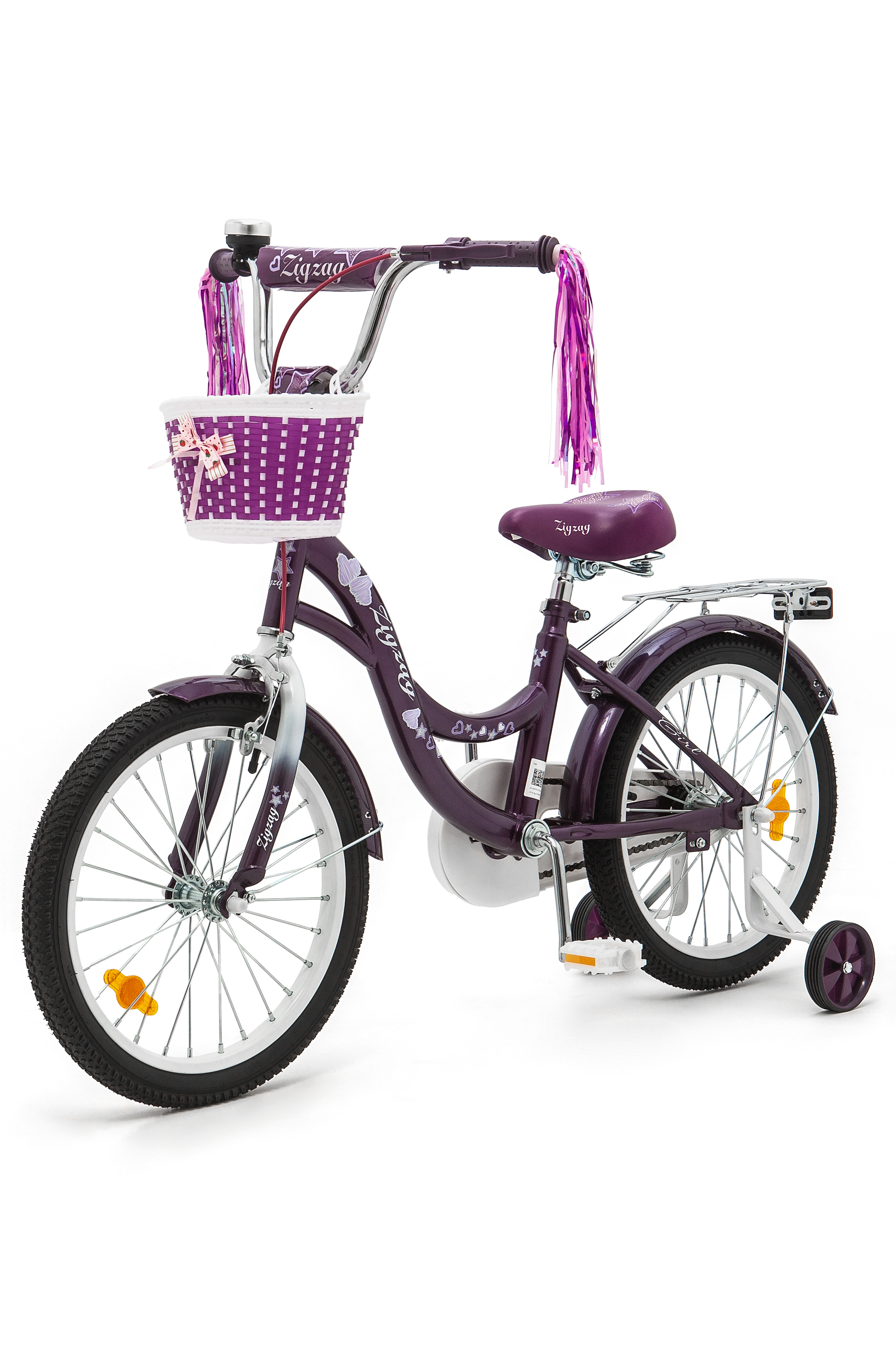 Двухколесный велосипед ZigZag 18 дюймов - фото 11