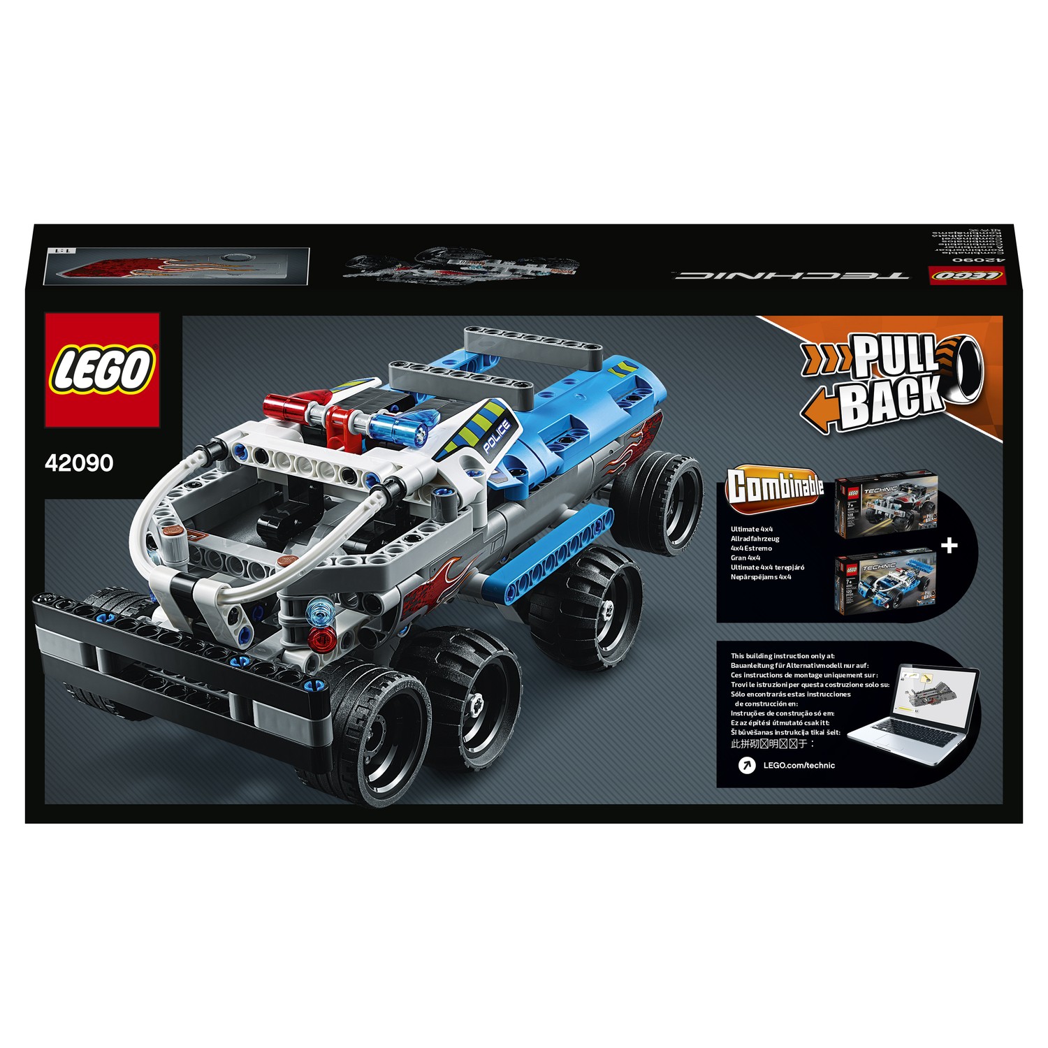 Конструктор LEGO Technic 42090 128 дет. - фото 2