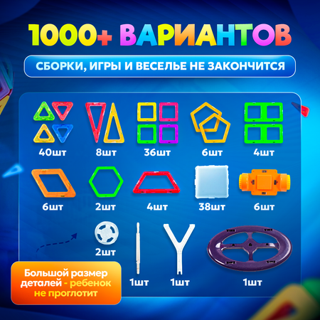 Конструктор BelliniToys магнитный