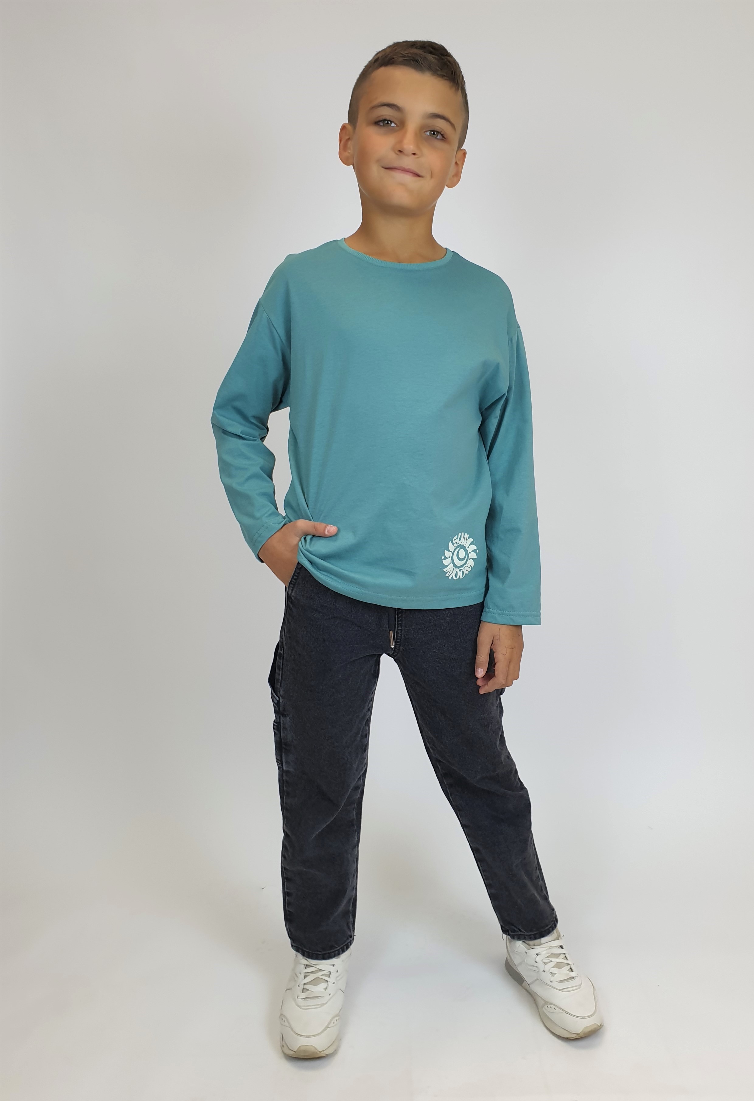 Лонгслив Luneva 151-03-3. - фото 1