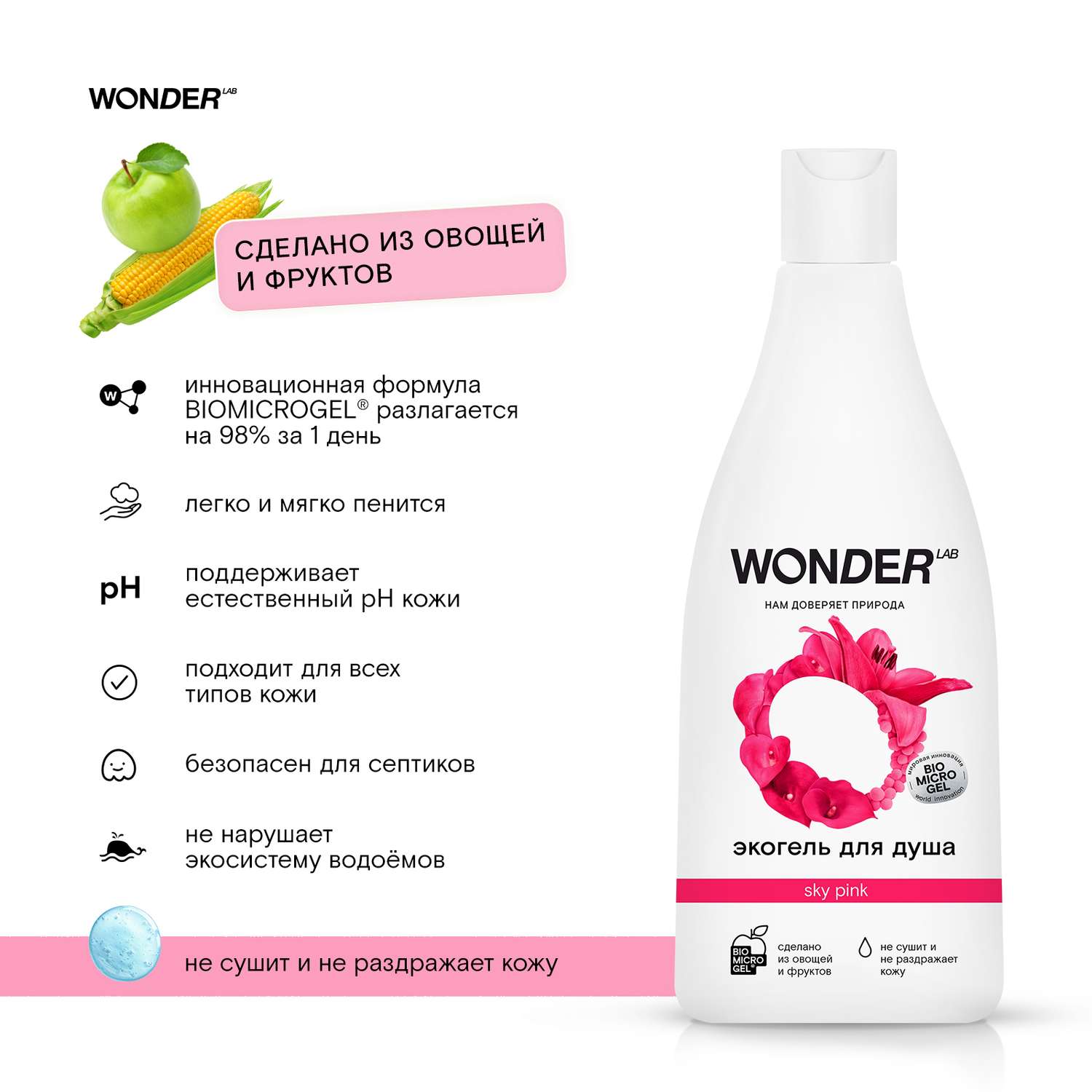 Гель WONDER Lab 550 мл - фото 6