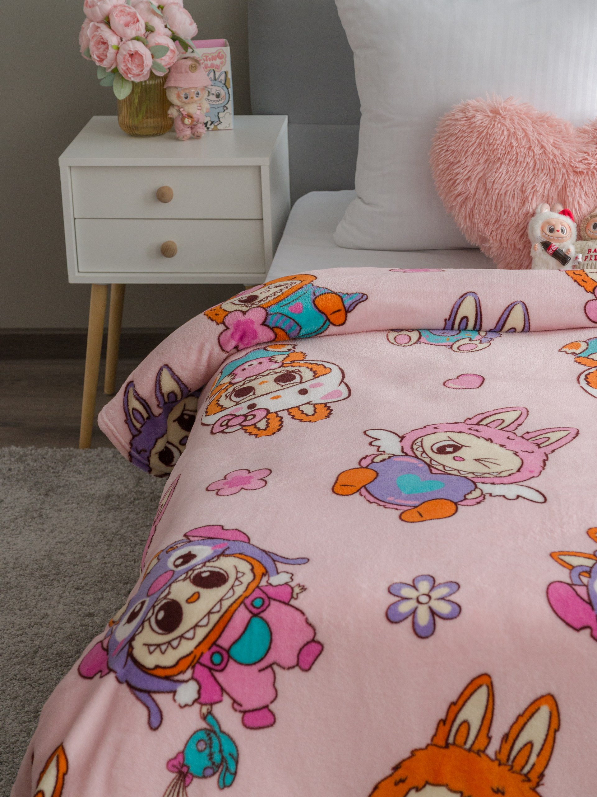 Плед Павлинка Аэро Софт Лабубу 100 x 150 см - фото 14