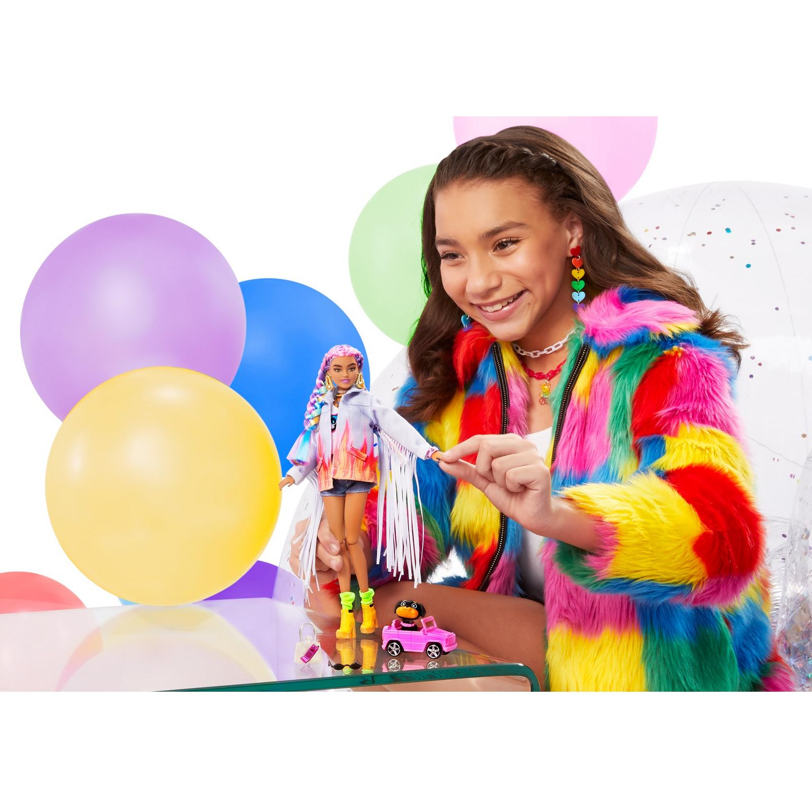 Кукла модельная Barbie Extra GRN29 - фото 9