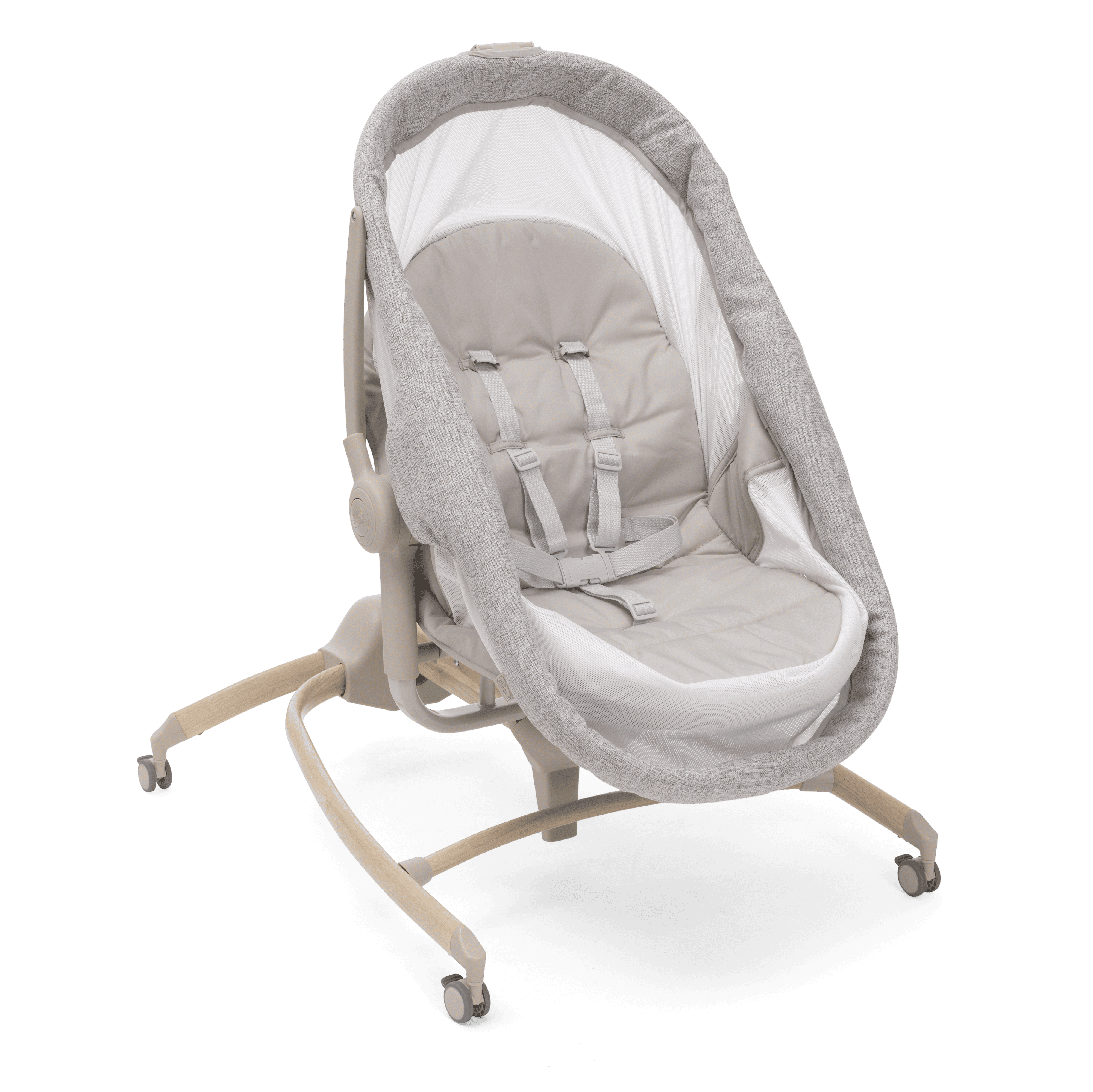 Детская кроватка Chicco Baby Hug Armonia 4в1 с рождения до 3 лет Scandinavian овальная, без маятника (бежевый) - фото 21