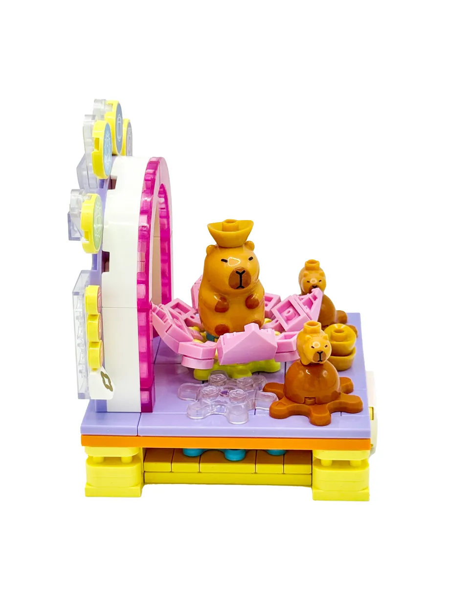 Конструктор Cubion Капибара медитирует 149 дет. - фото 15