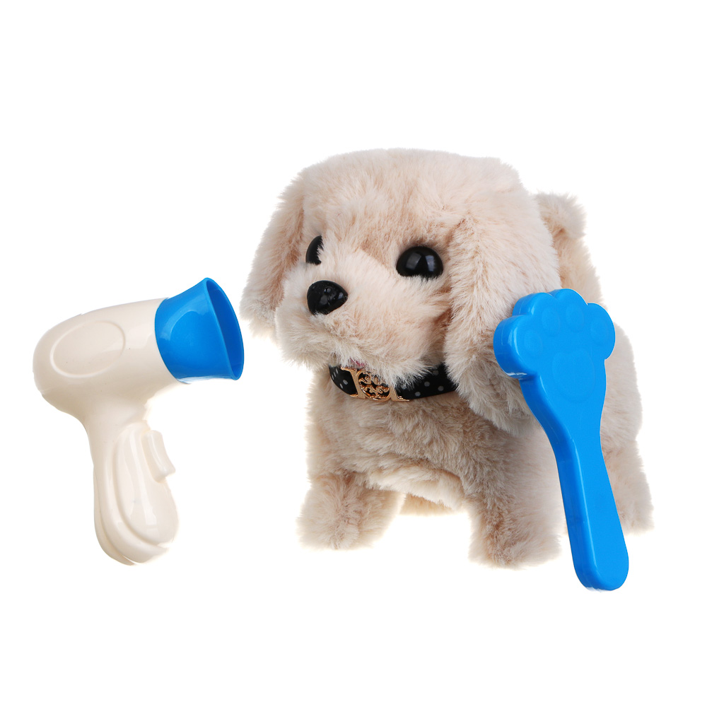 Мягкая игрушка Игроленд собачка Питомец с аксессуарами - фото 6