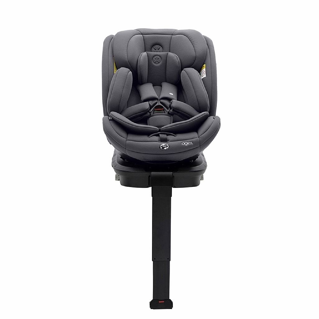 Автокресло agex Comfort i-Fix Isofix 0+/1/2/3 (0-36 кг) серый - фото 1