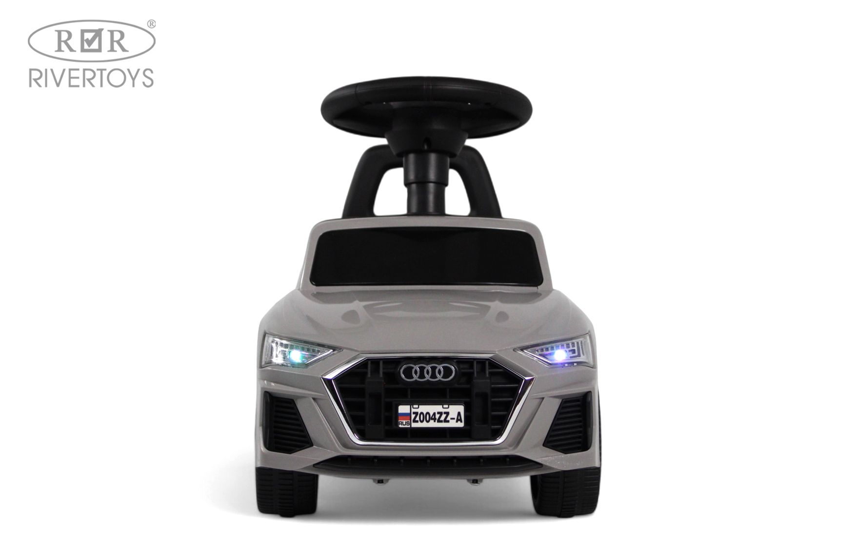 Каталка RIVERTOYS Z004ZZ-A-GREY серый - фото 2