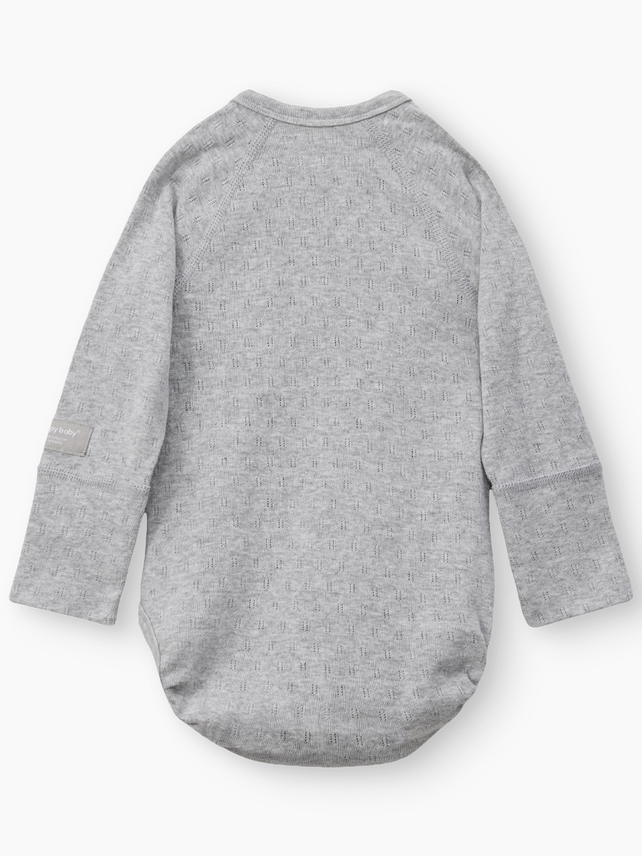 Боди 2 шт Happy Baby 90166-0_grey black - фото 3