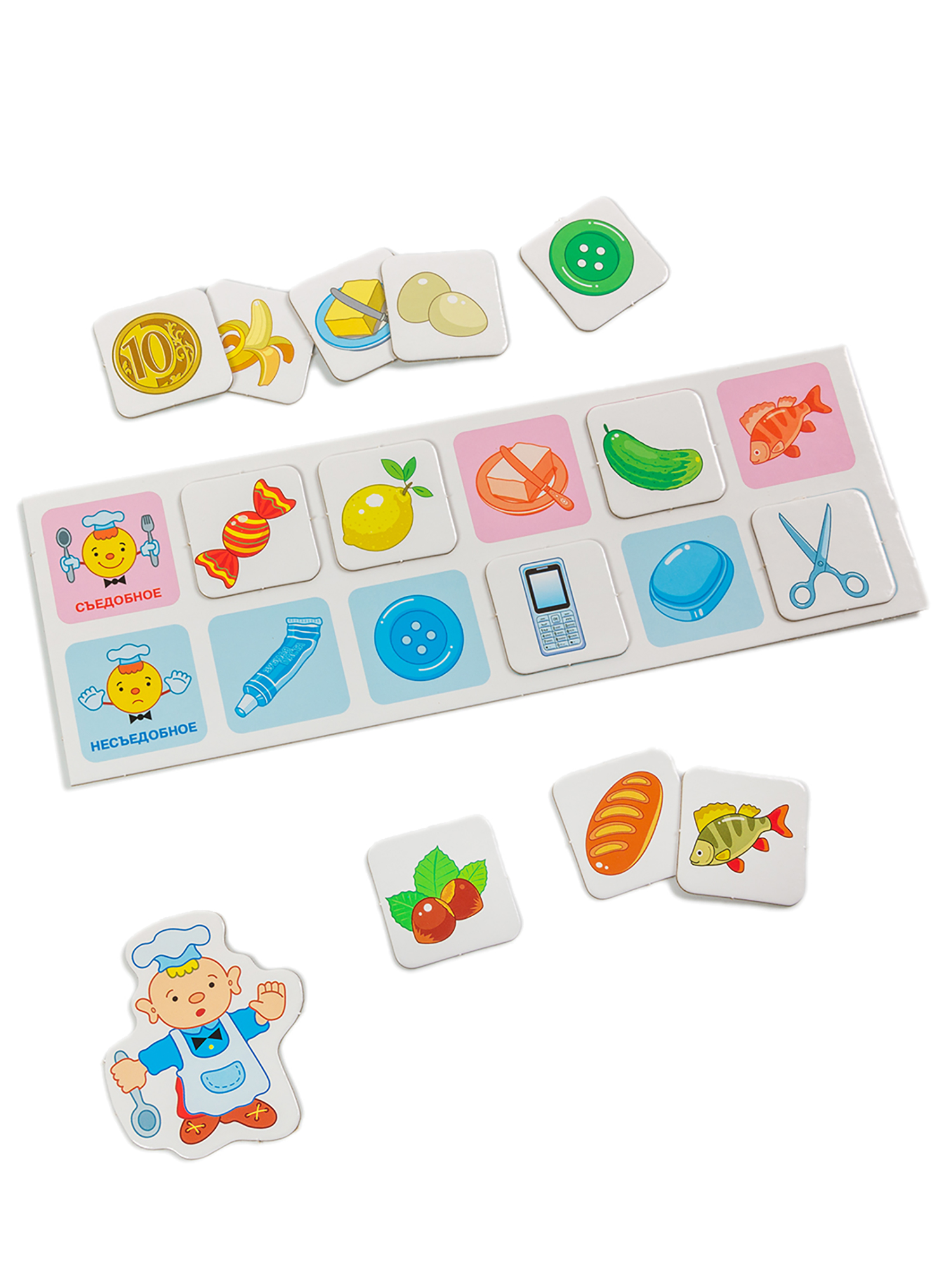 Развивающая игра Дрофа-Медиа Съедобное-несъедобное 2897 - фото 7