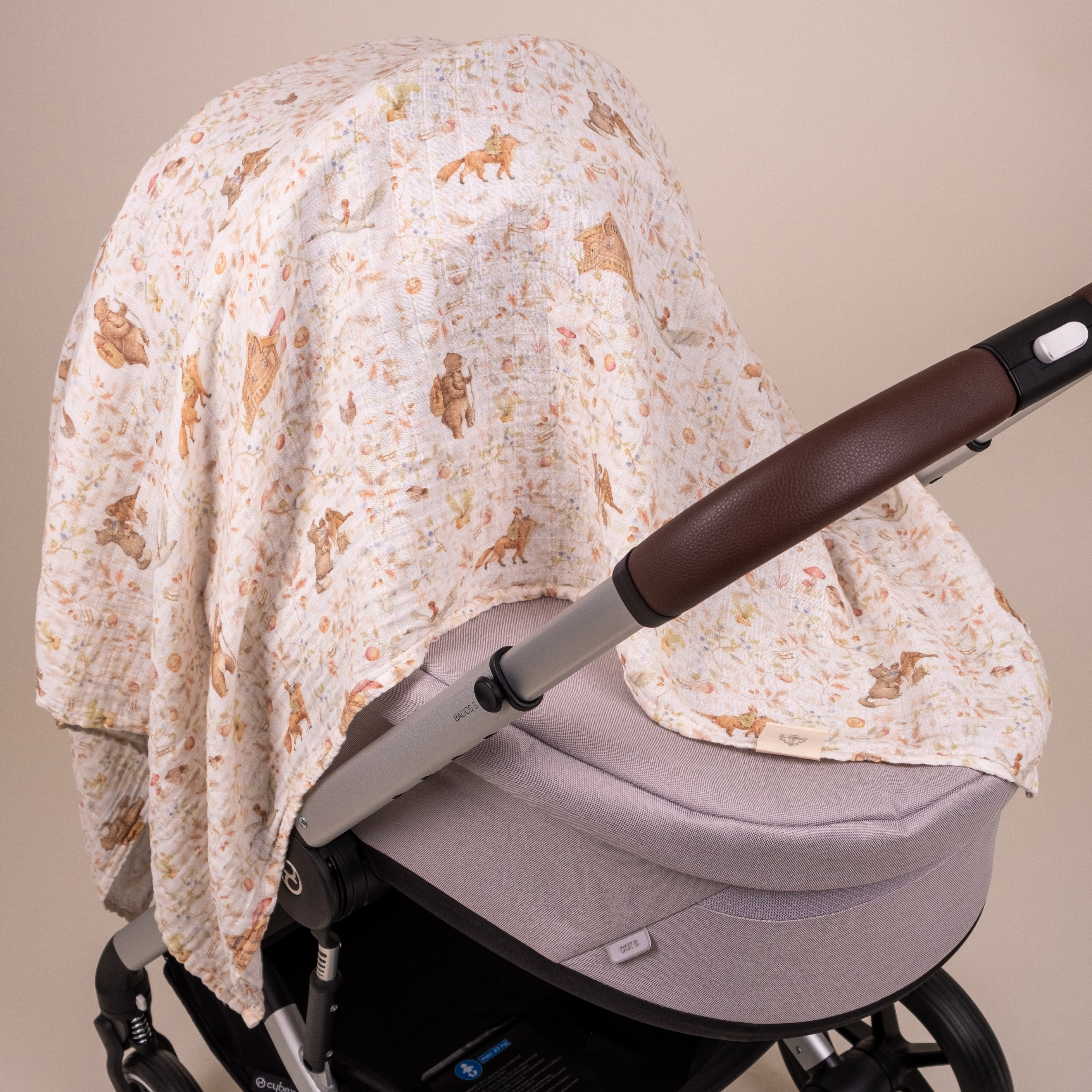 Пелёнка НаследникЪ Выжанова Набор муслиновых пеленок муслин 120х120 см 2 шт. - фото 6