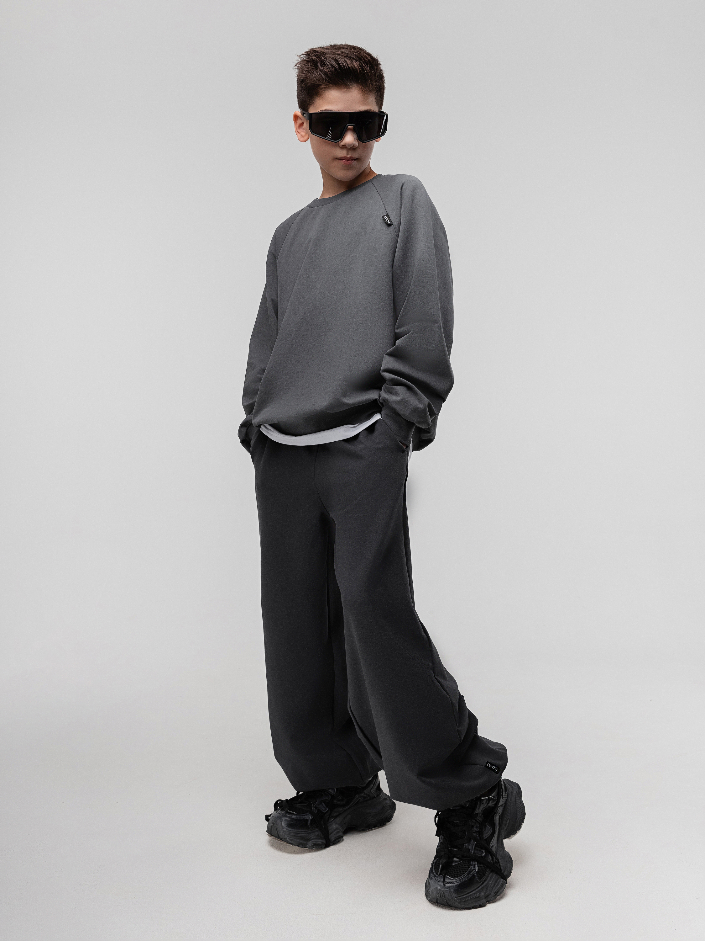 Брюки спортивные Bodo 37-81MU_темно-серый - фото 3