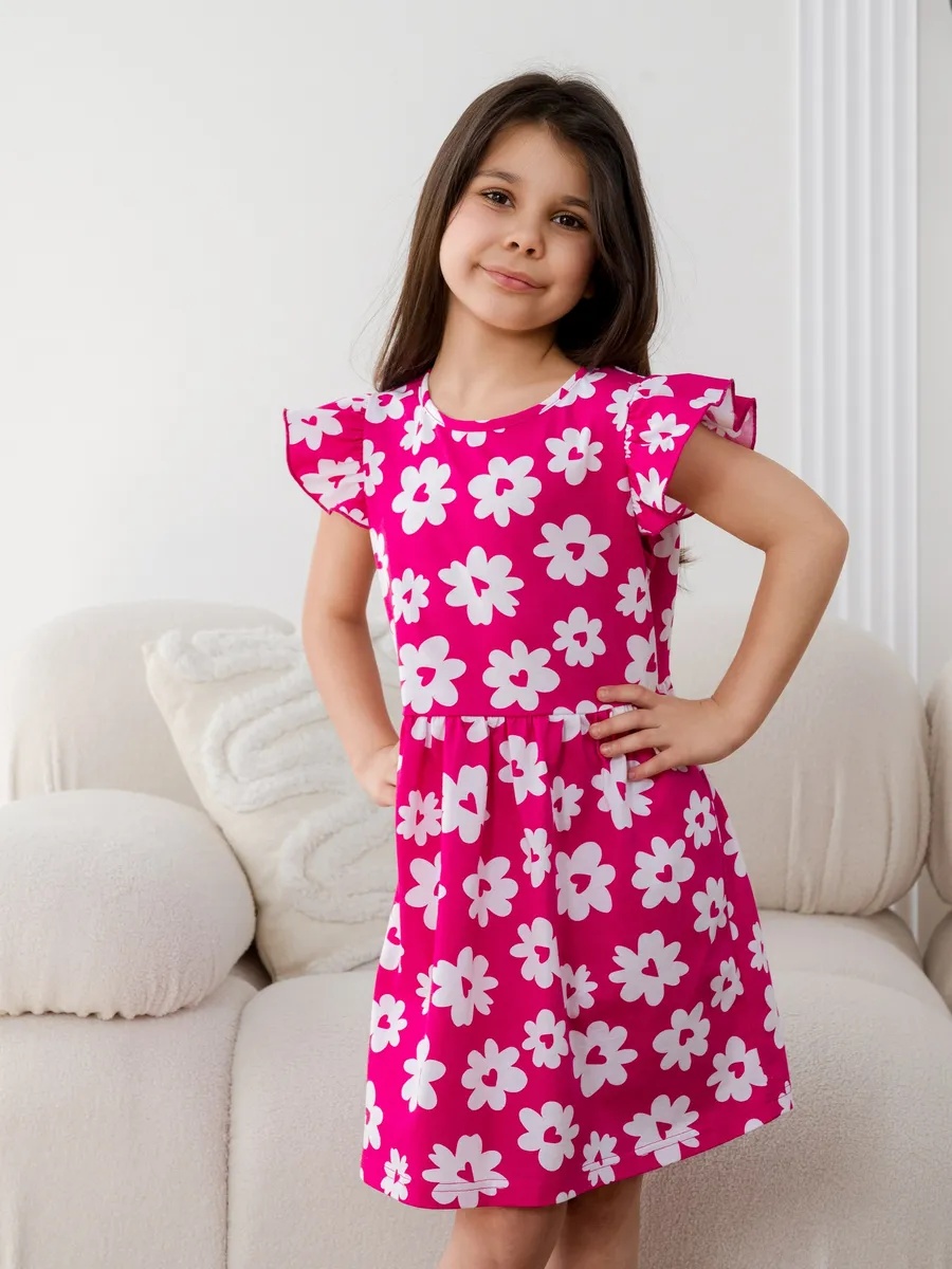 Платье NATIVIA ПЛД/цветокфуксия - фото 1